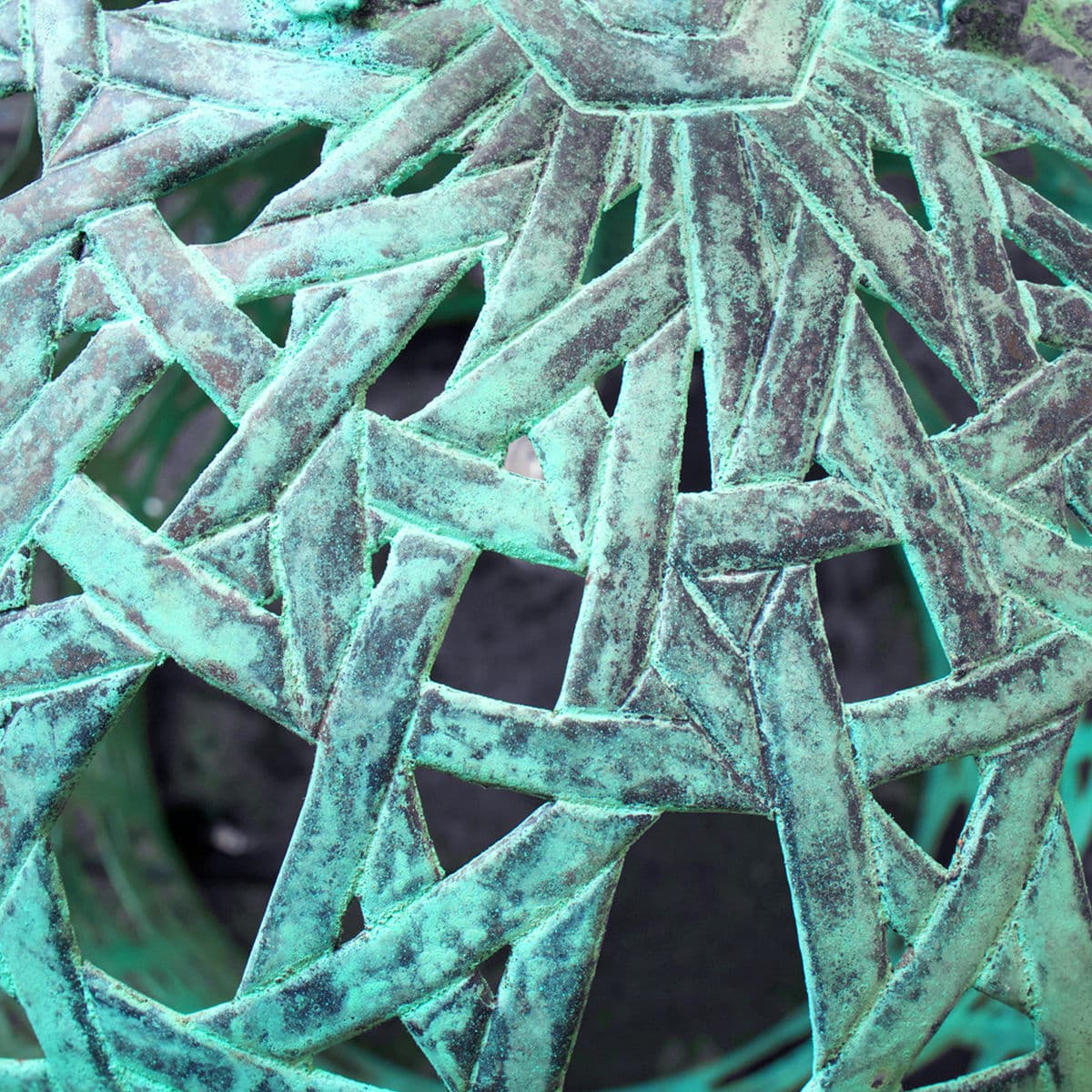 Copper Cane Dome Pendant Large - Thumbnail 4