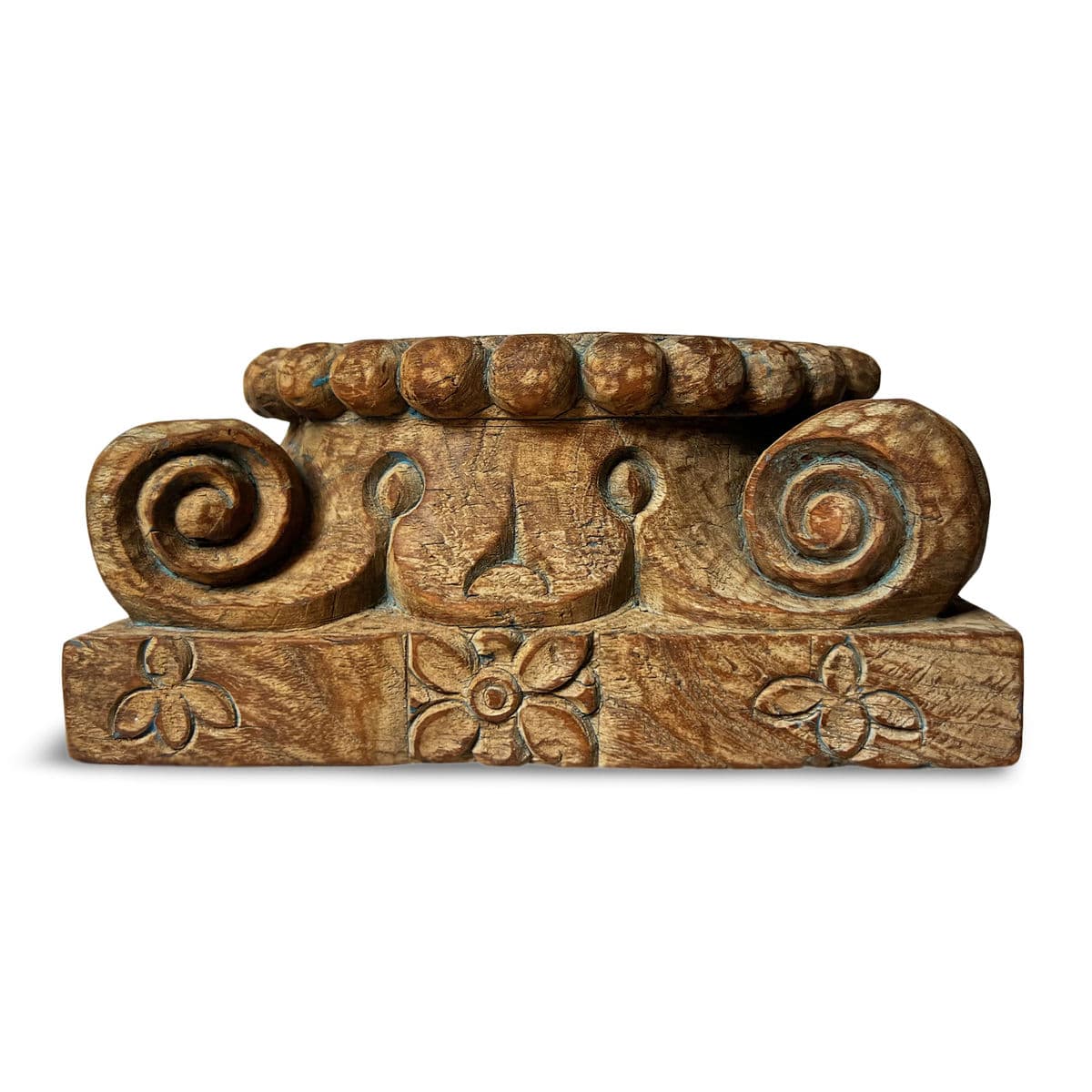 Antique Corinthian Candle Stand - Thumbnail 4