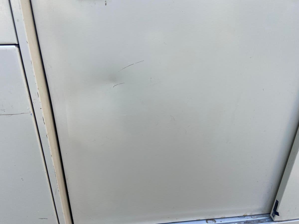 1990s Vintage Mid-Century Modern Metal Sideboard - Thumbnail 3