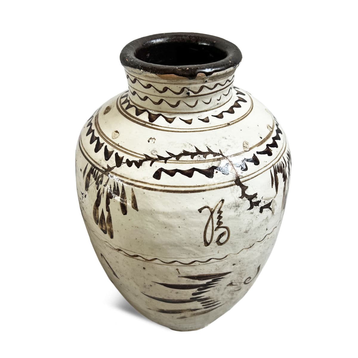 Antique Cizhou Pottery Small - Thumbnail 4