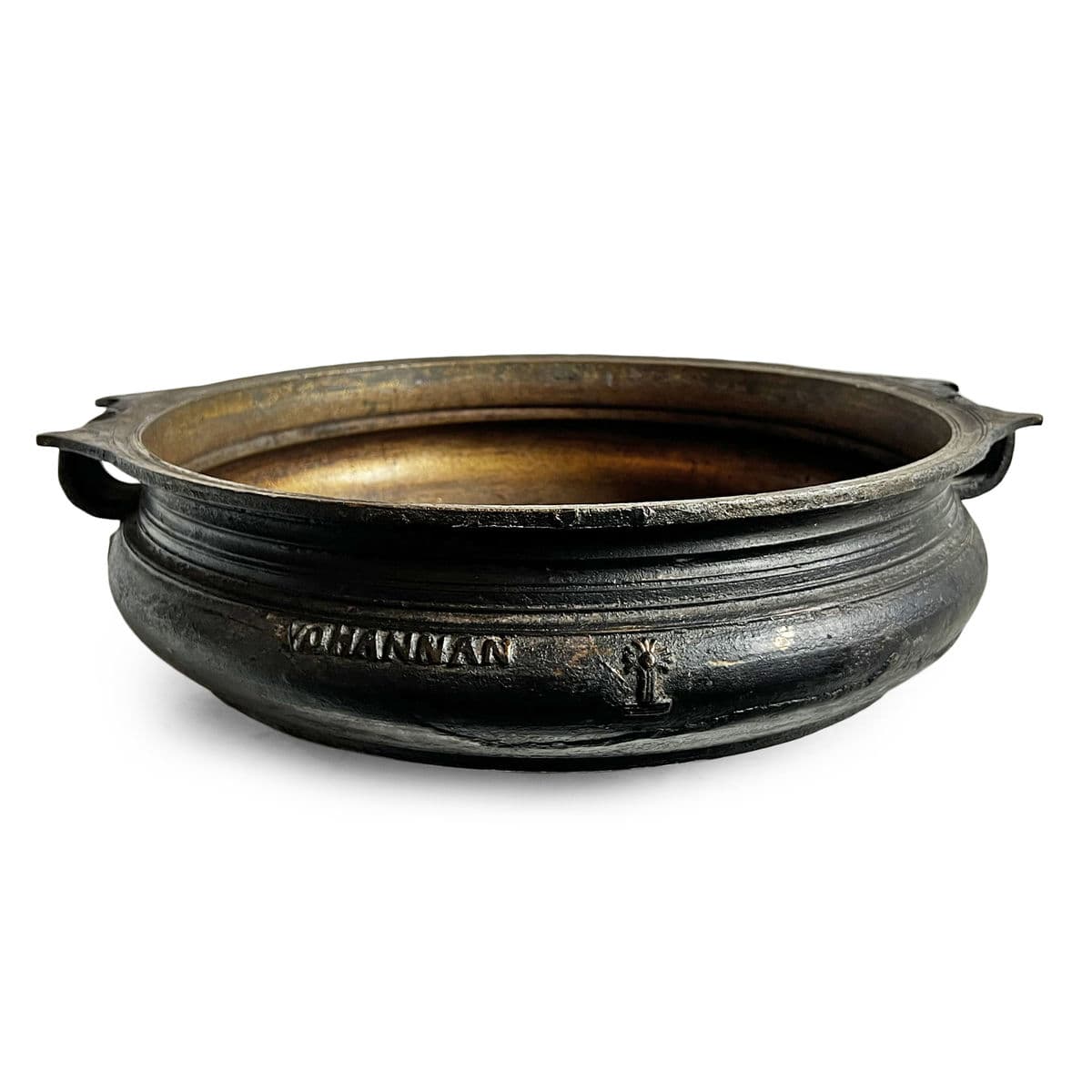 Antique Bronze Urli Bowl - Thumbnail 4