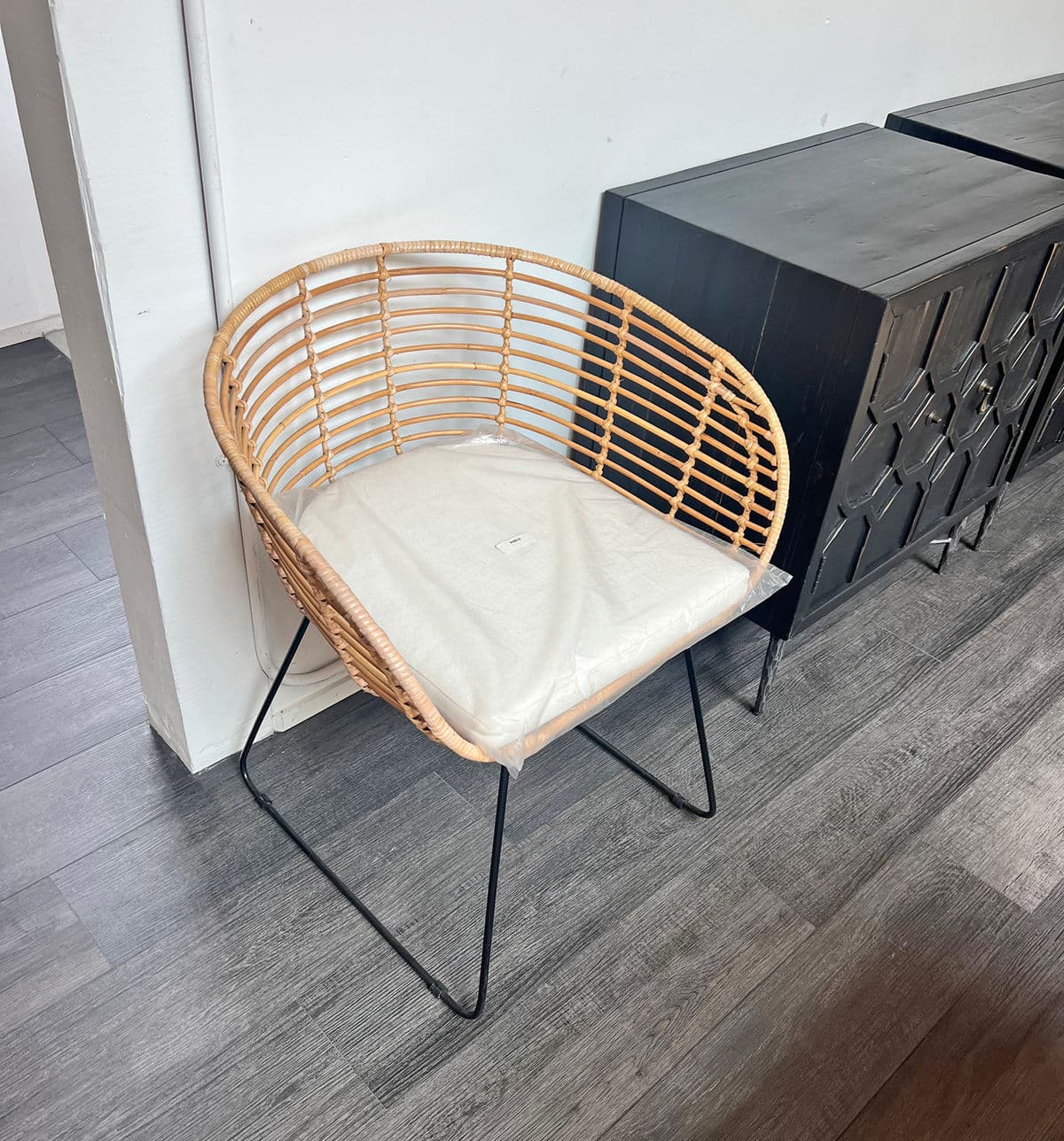 Talia Rattan Dining Chair - Thumbnail 4