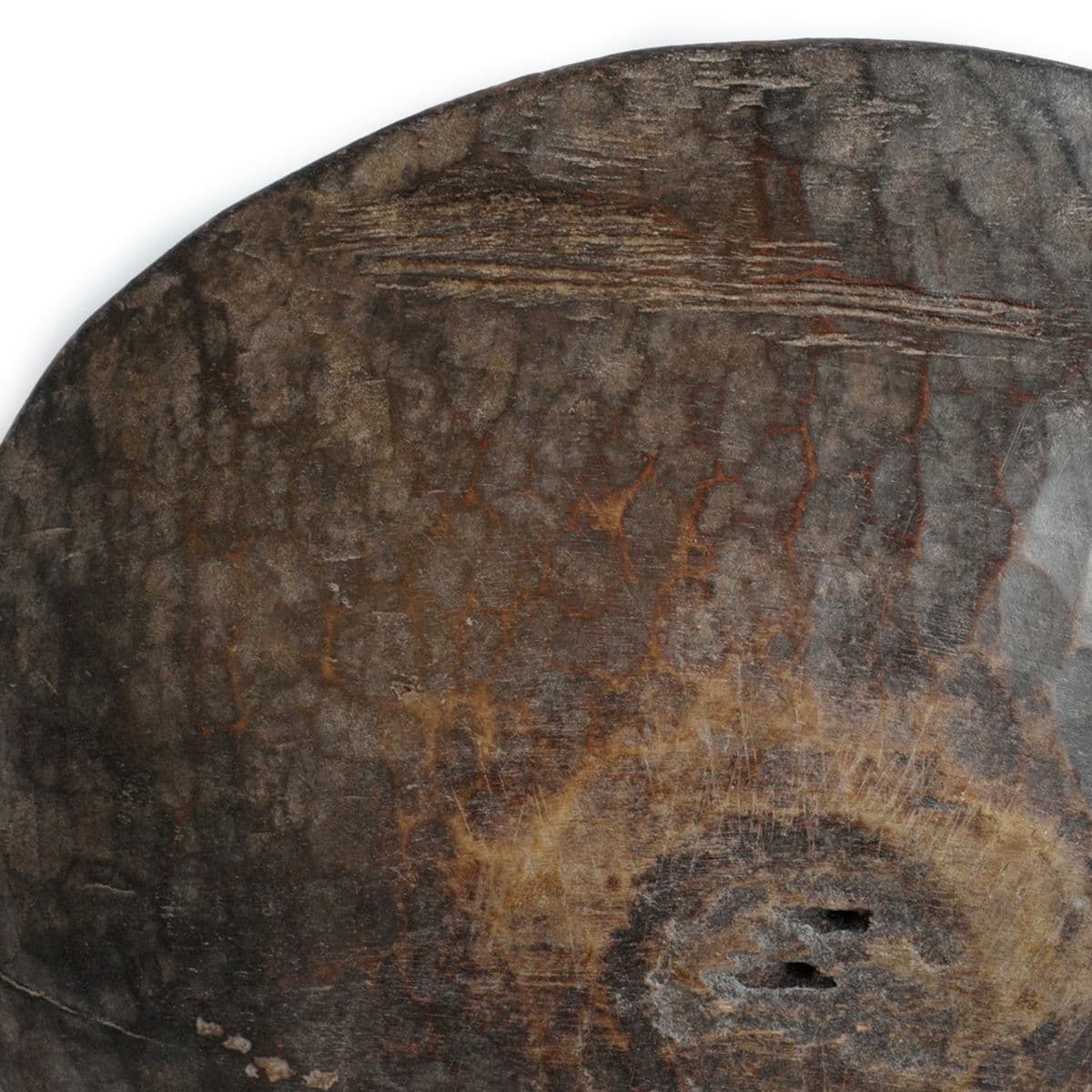 Old Ethiopian Wood Plate - Thumbnail 4