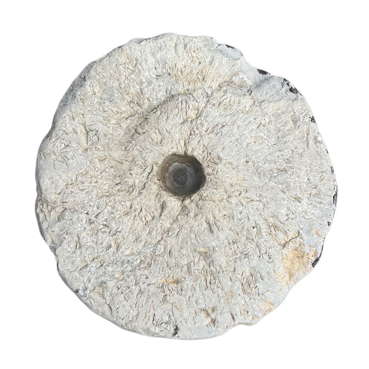 Vintage Mongolian Stone Field Roller - Thumbnail 4