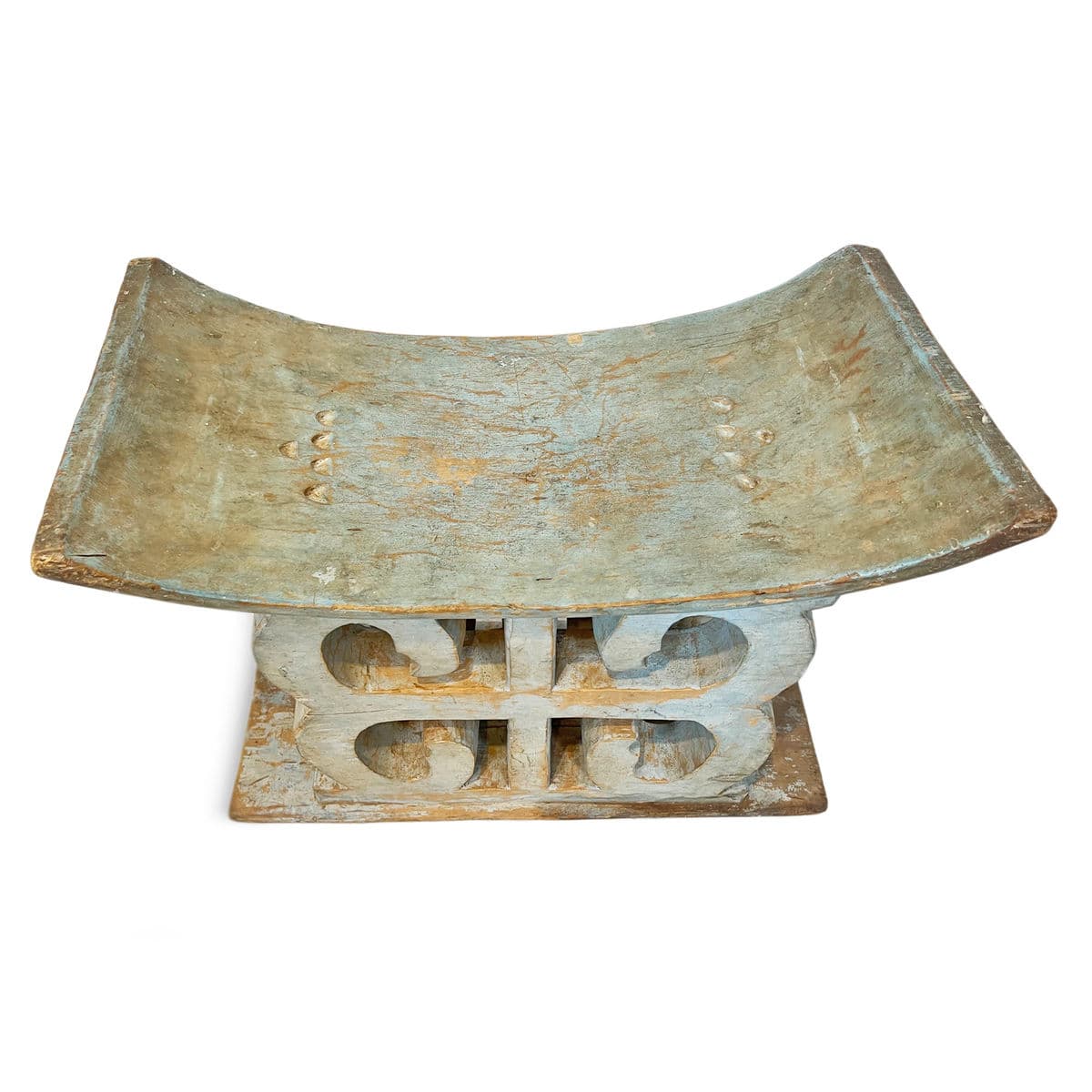 Original Vintage Asante Stool - Thumbnail 4