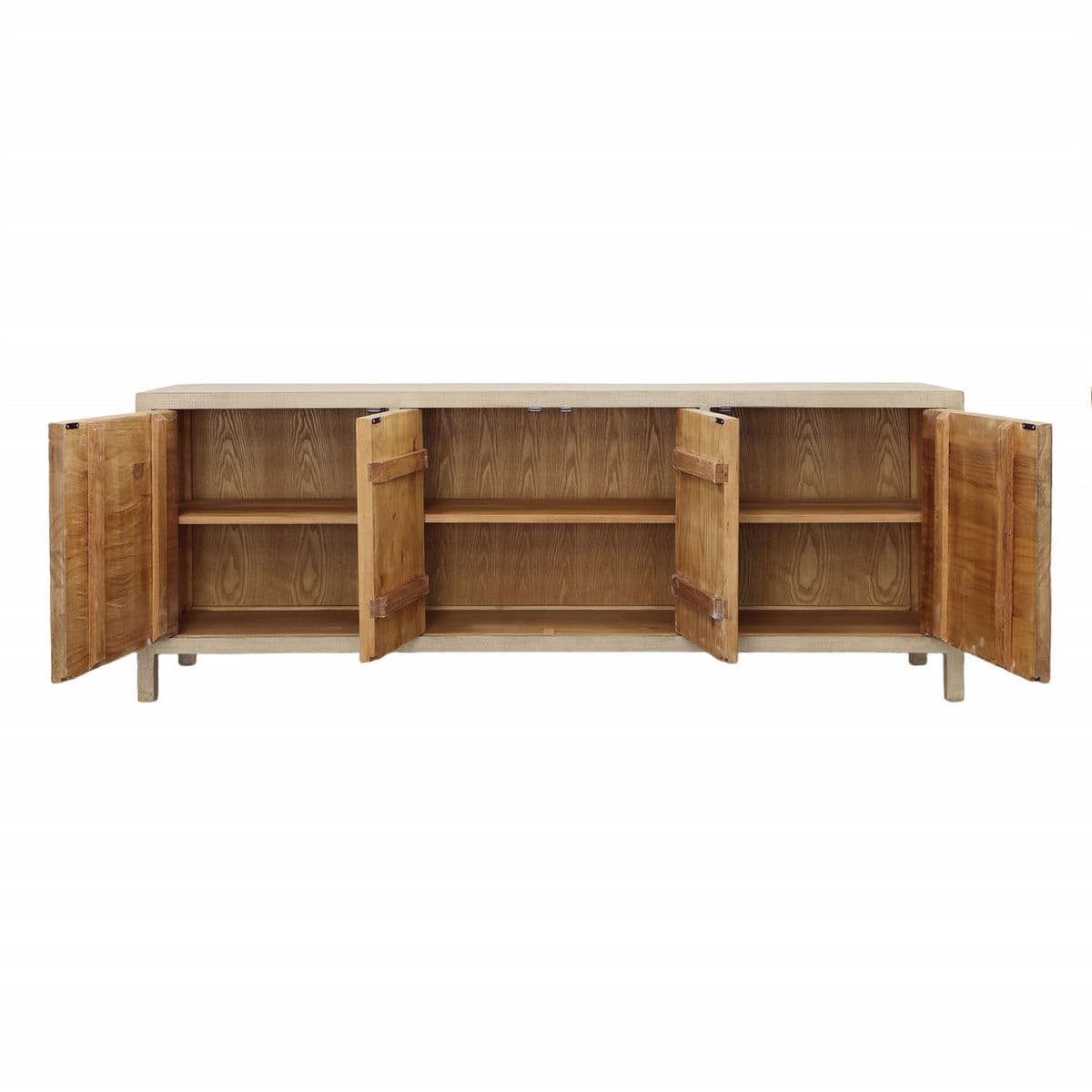 Deco Oval Pine Sideboard - Thumbnail 4