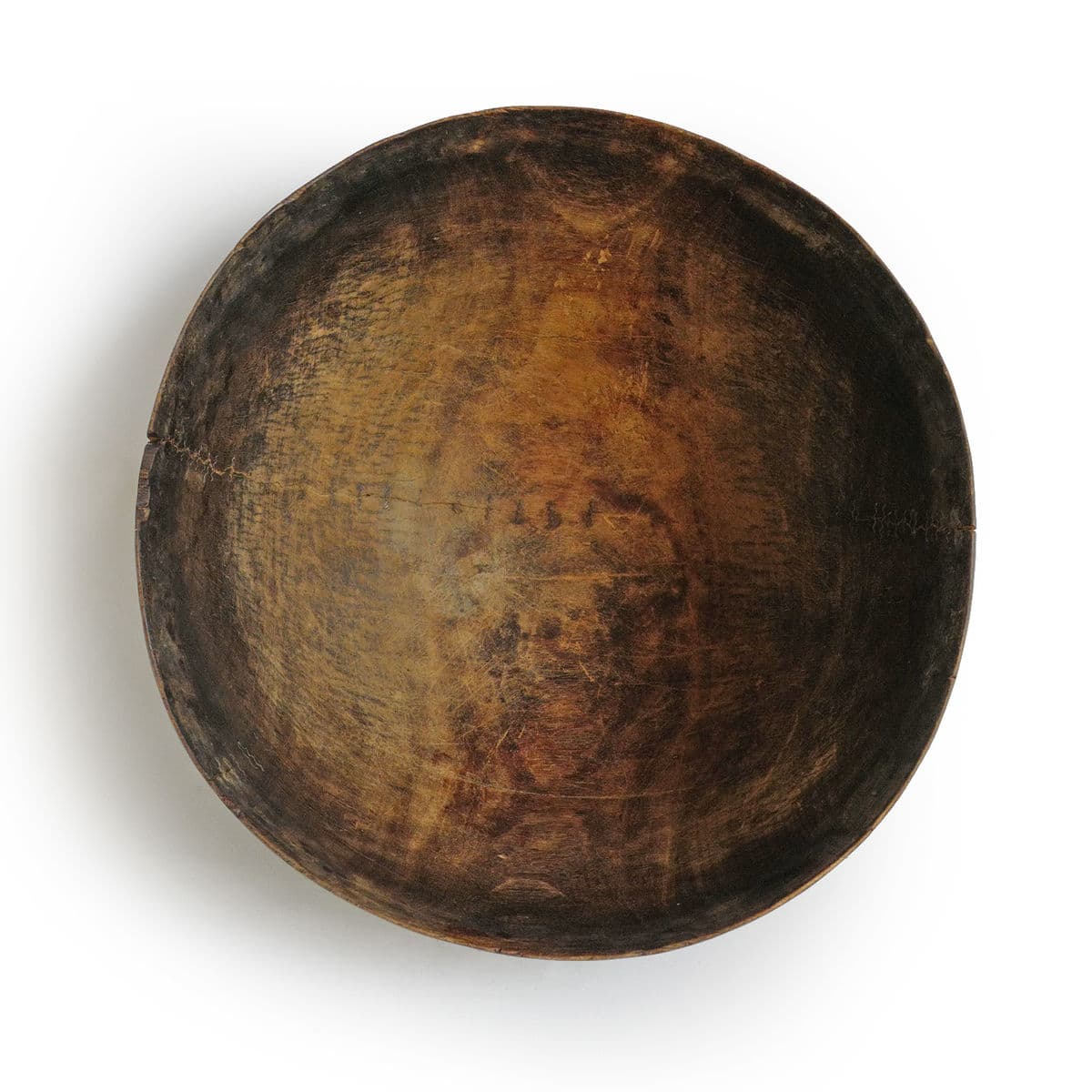 Antique Large Tuareg Wood Bowl - Thumbnail 4