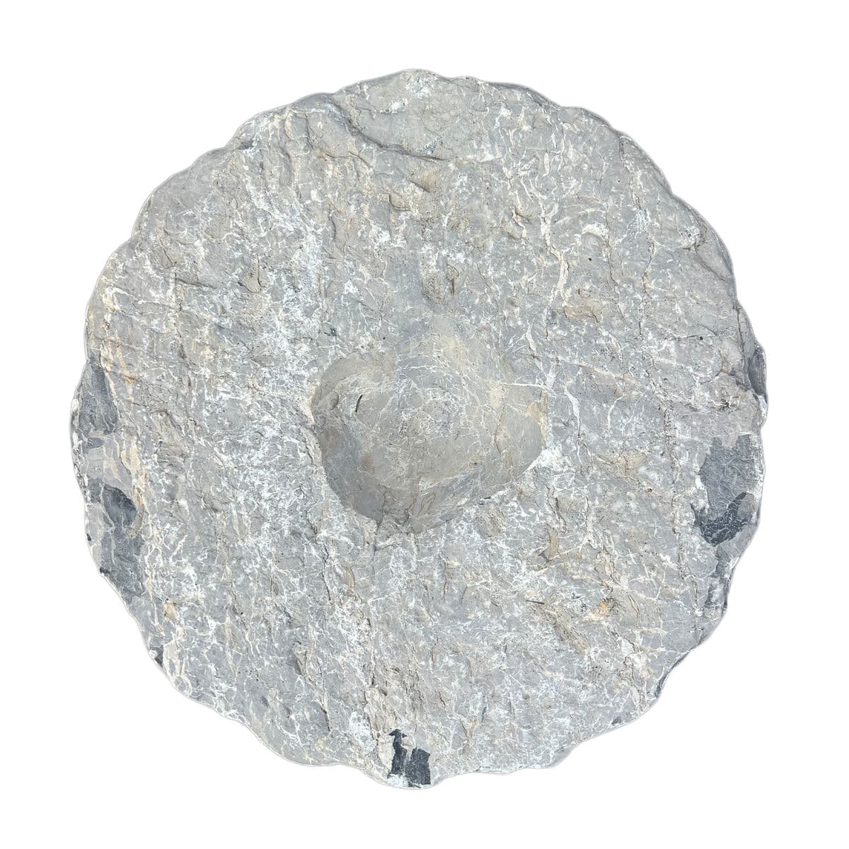 Vintage Mongolian Stone Field Roller - Thumbnail 4