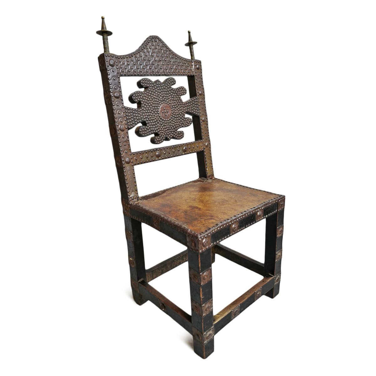 Antique Ashanti Asipim Chair - Thumbnail 4