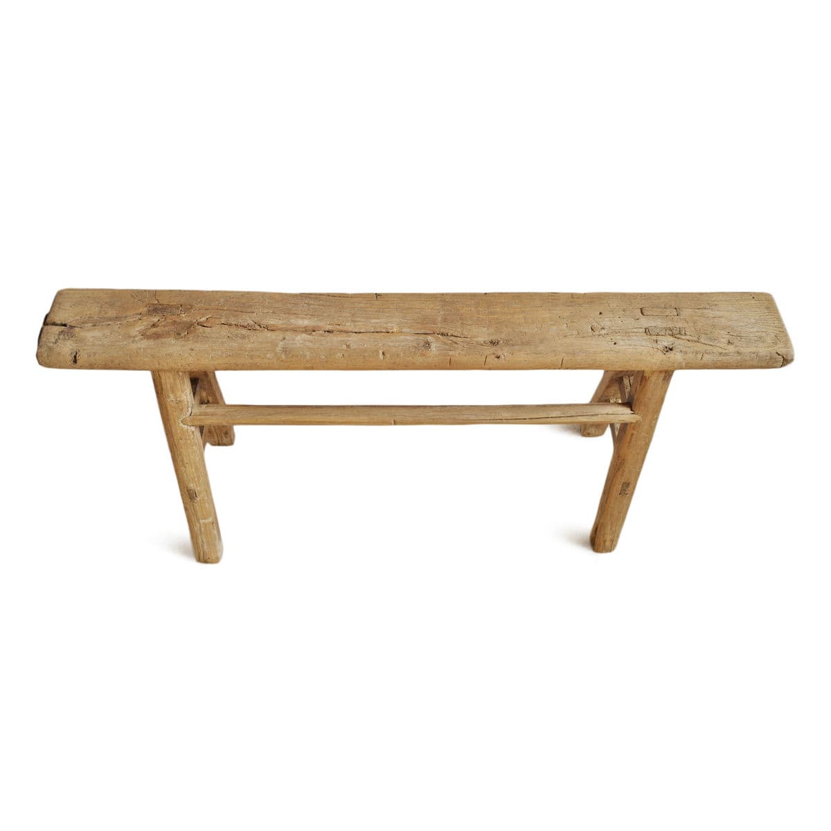 Vintage Farm Elm Work Bench - Thumbnail 4