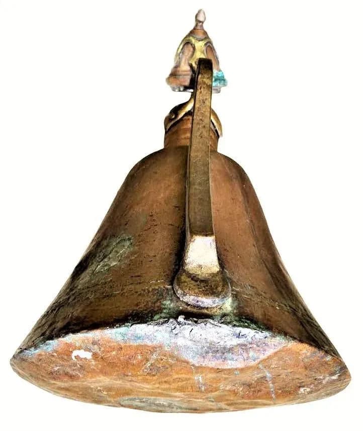 Large Egyptian Vintage Copper Hand Crafted Water Vessel - Mid 20th Century - Thumbnail 4