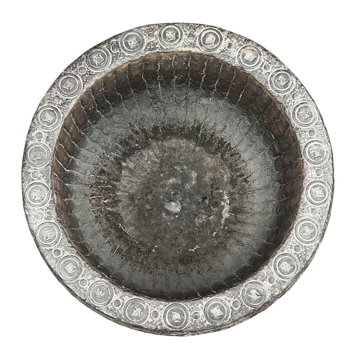 Vintage Mongolian Stone Money Pot - Thumbnail 4