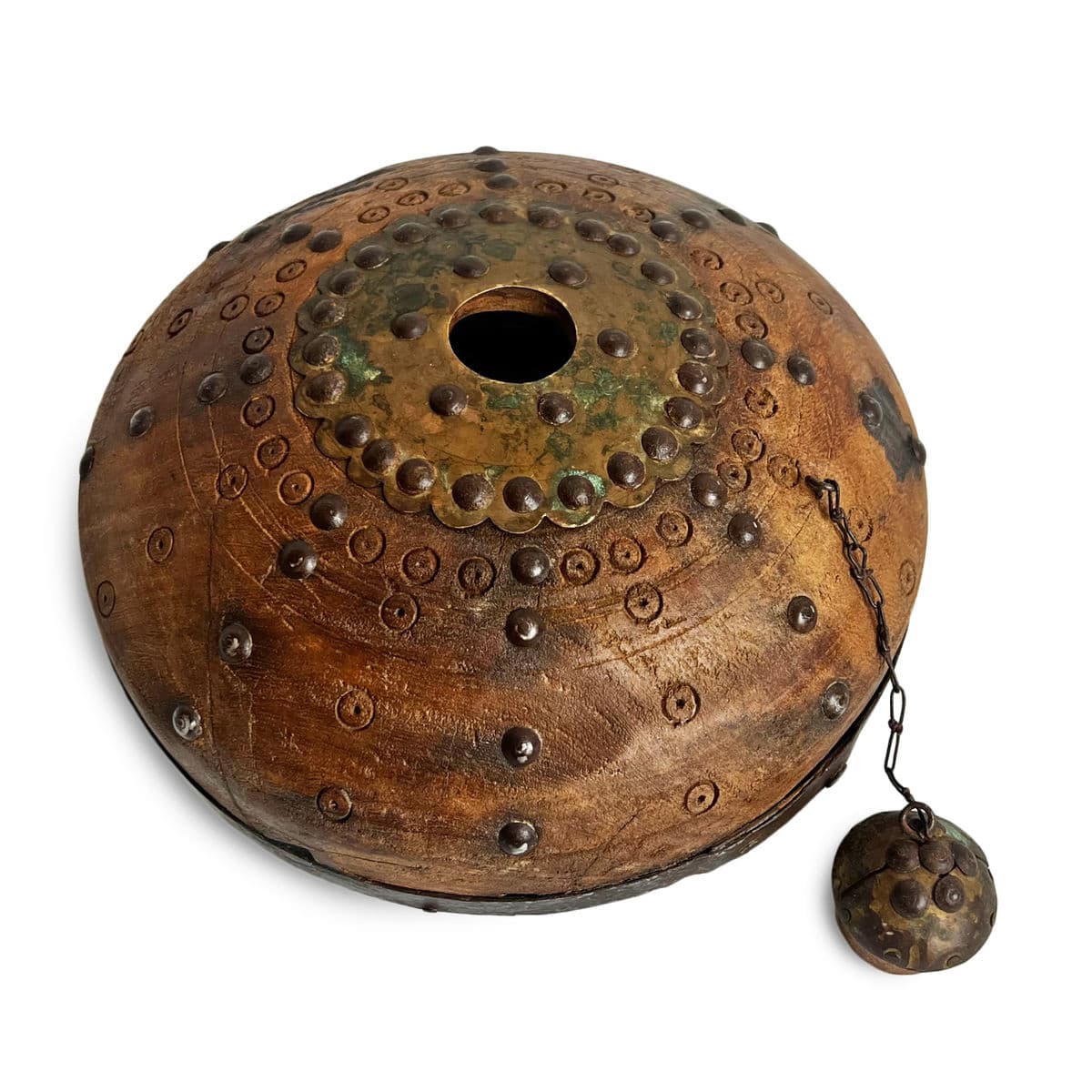 Antique India Tobacco Container - Thumbnail 4