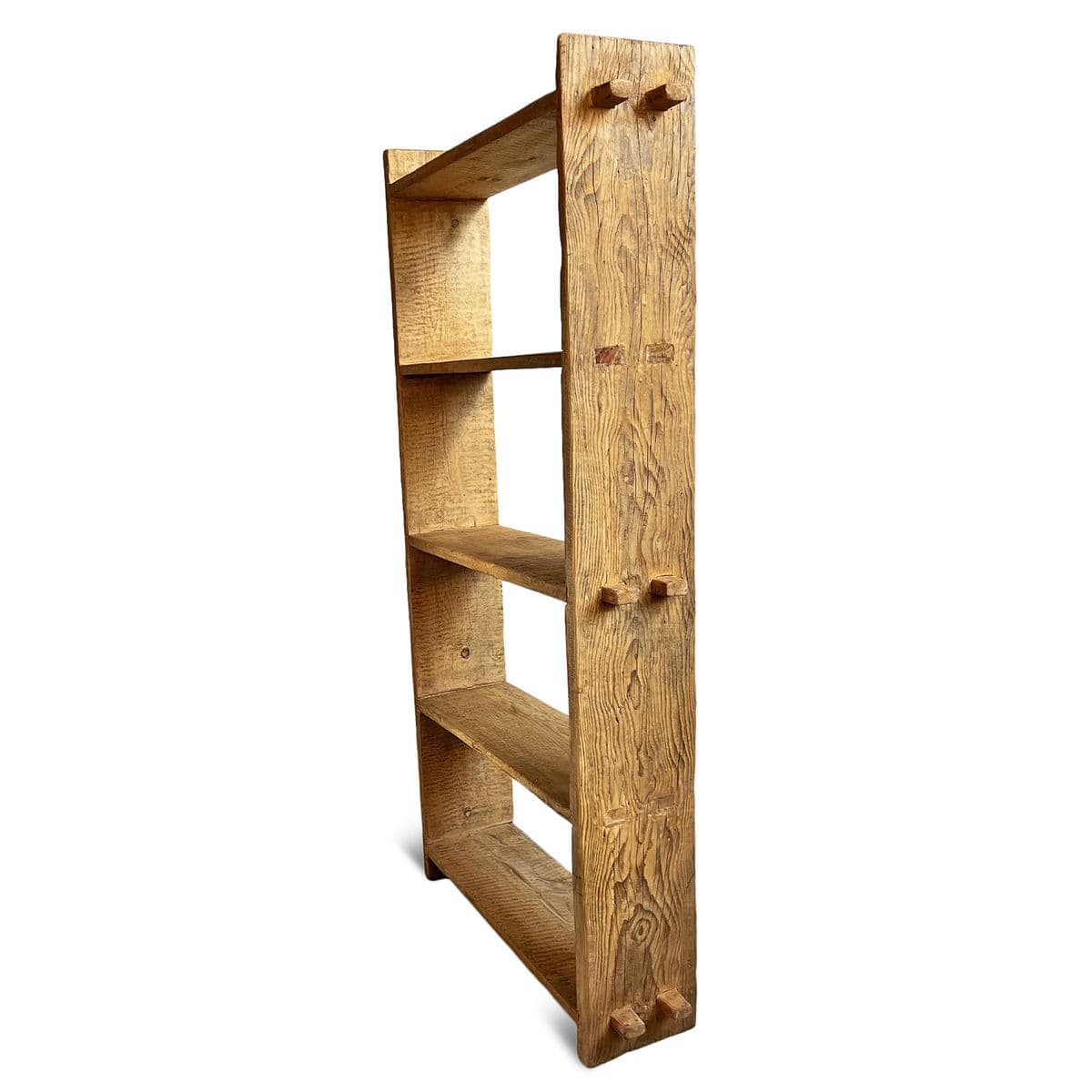 Raw Elm Tennon Shelf - Thumbnail 4