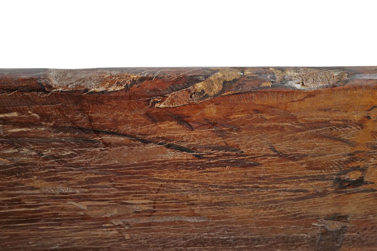 Vintage India Wood Trough - Thumbnail 4