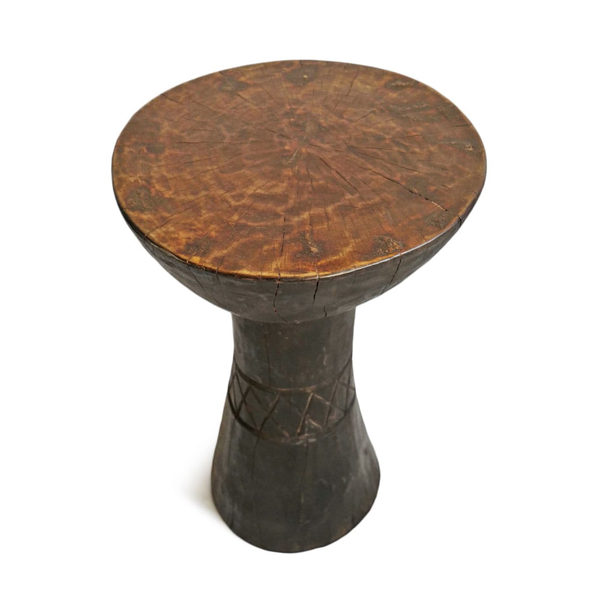 Tukara Wood Stool - Thumbnail 4