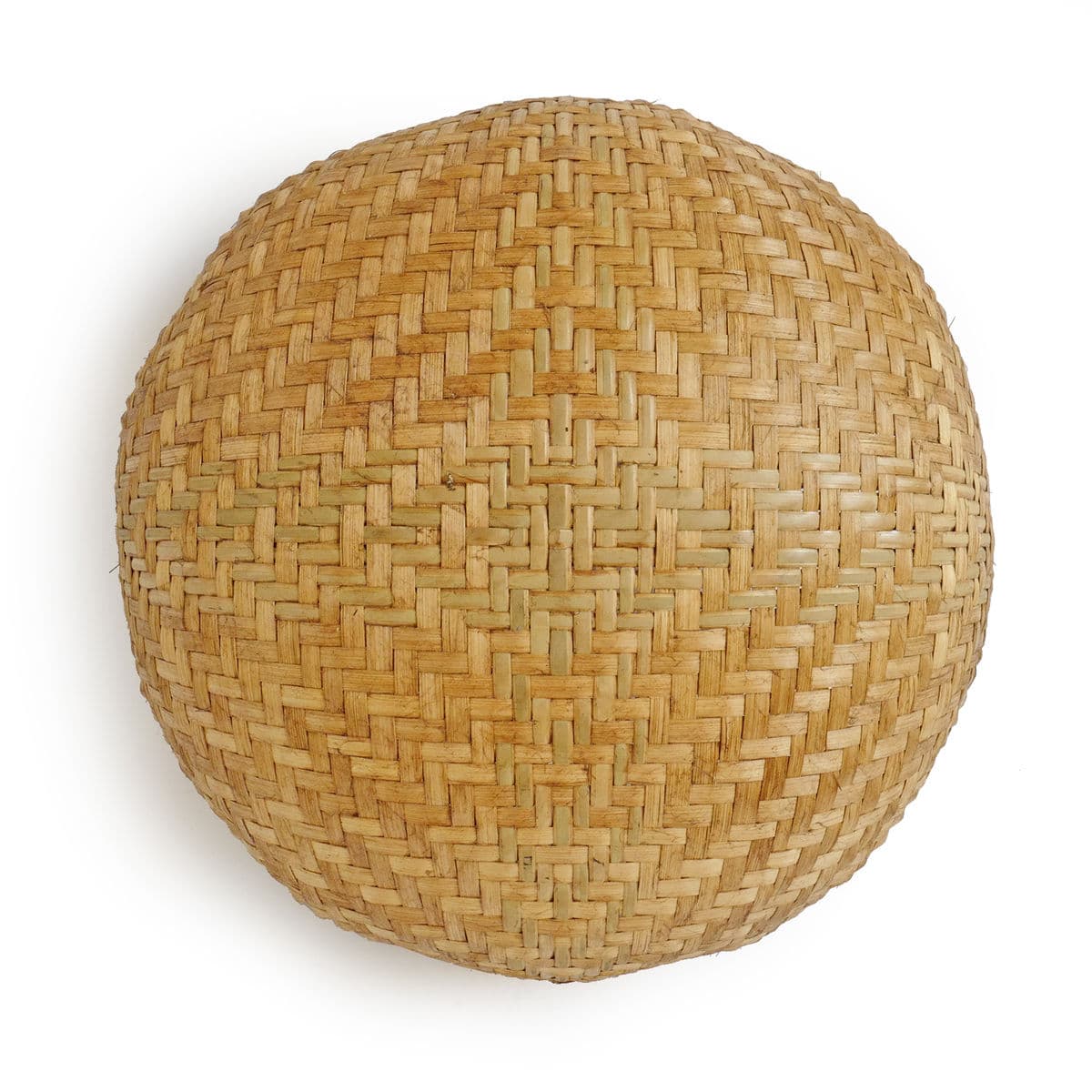 Java Bamboo Round Basket Large - Thumbnail 4