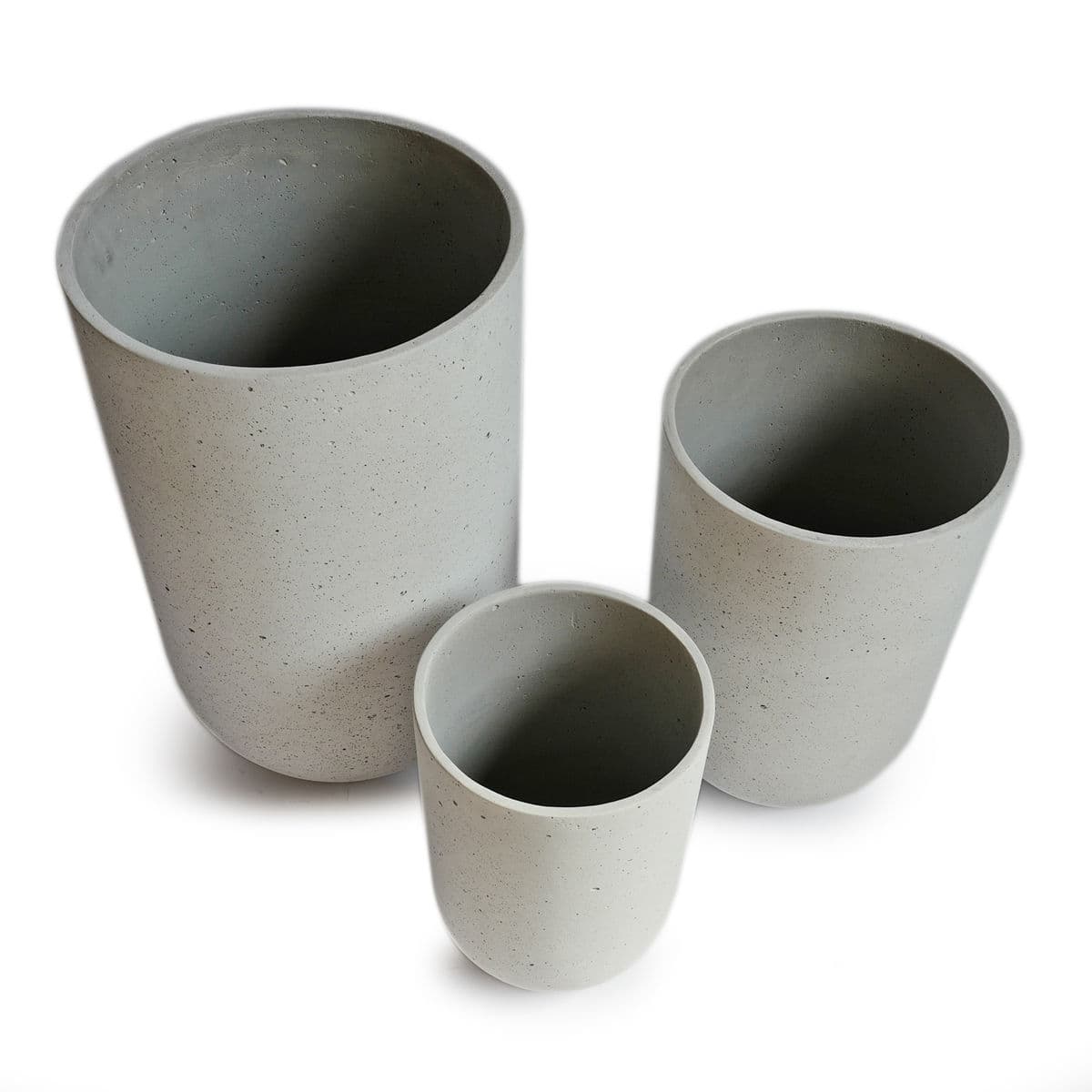 Modern Nina Cement Planter Large - Thumbnail 4