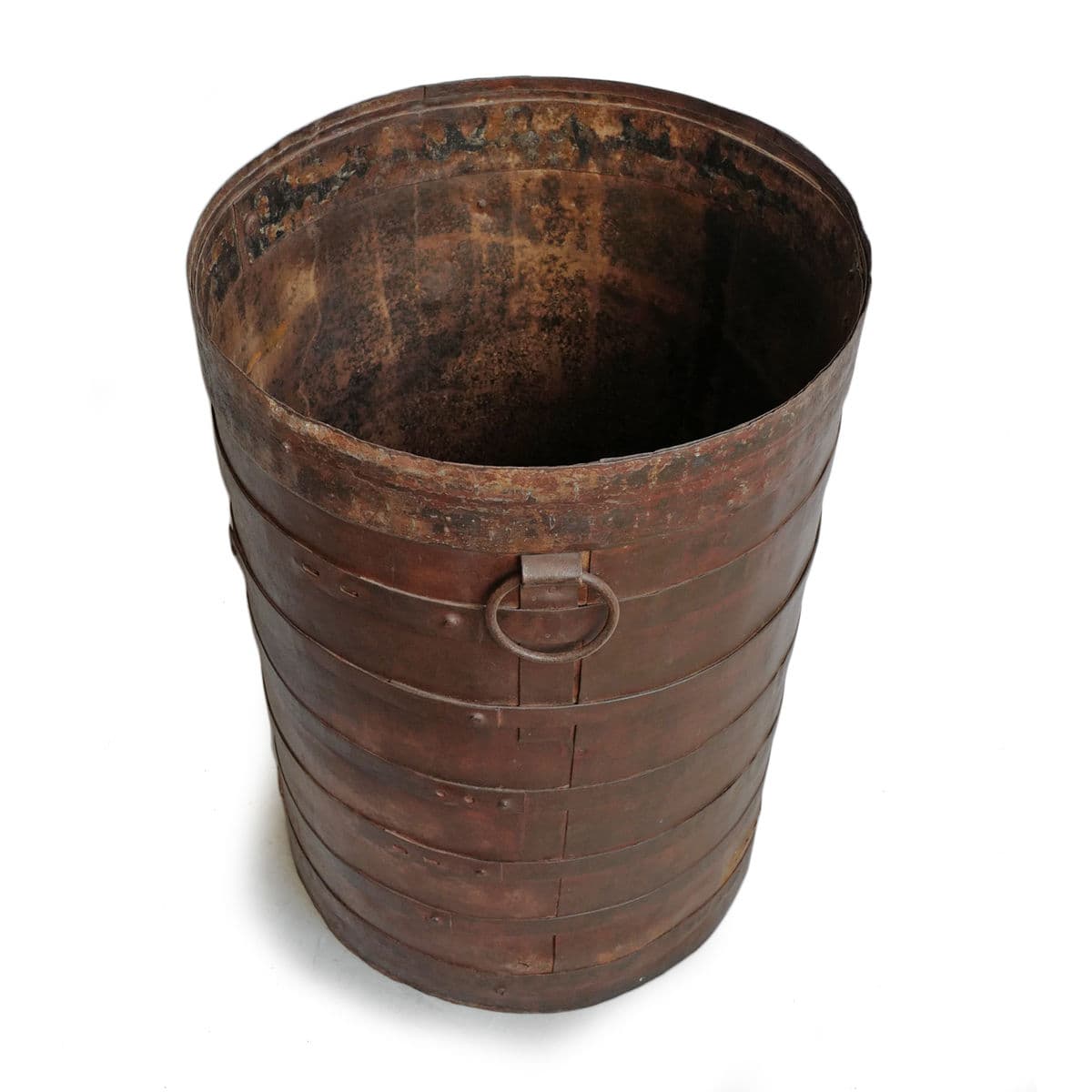 Vintage Large Iron Container - Thumbnail 4