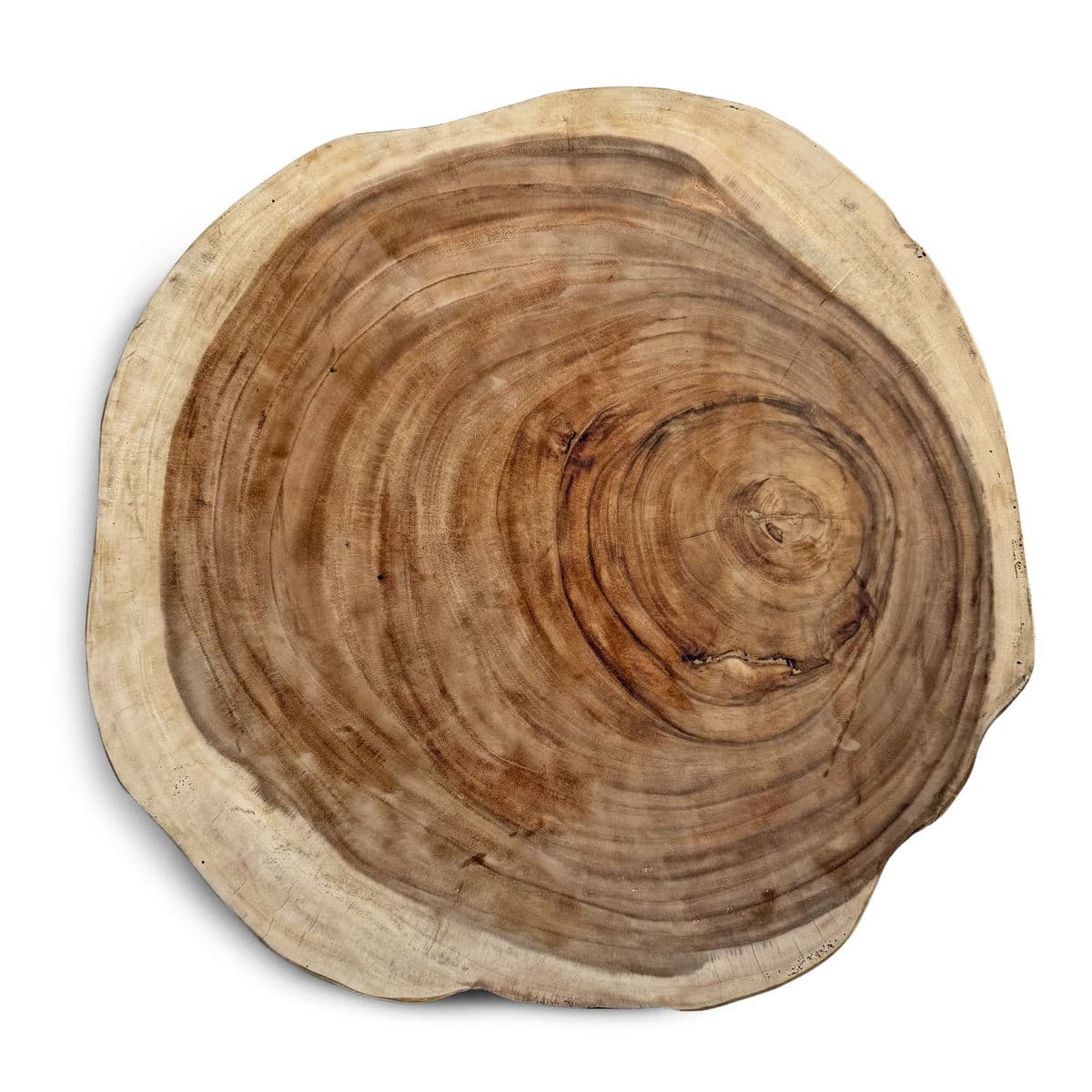 Natural Edge Round Acacia Slab - Thumbnail 4