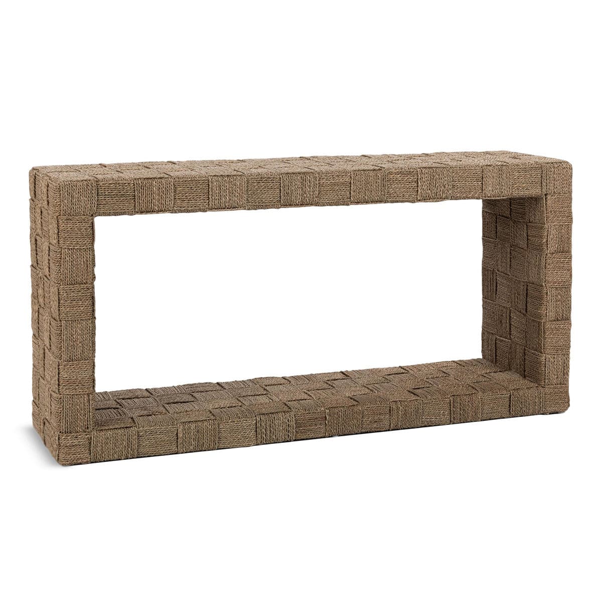 Woven Seagrass Console Table - Thumbnail 4