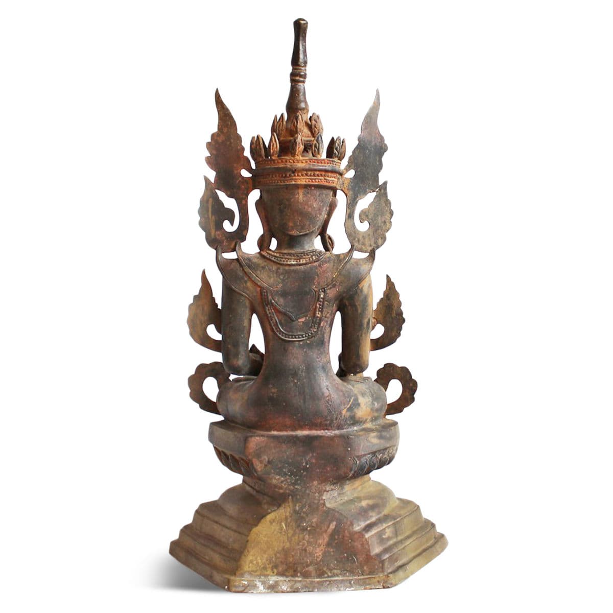 Thai Bronze Buddha Statue - Thumbnail 4