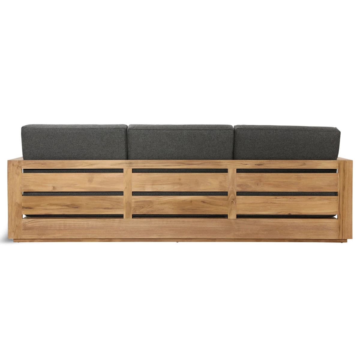Clemente Outdoor Teak Sofa - Thumbnail 4