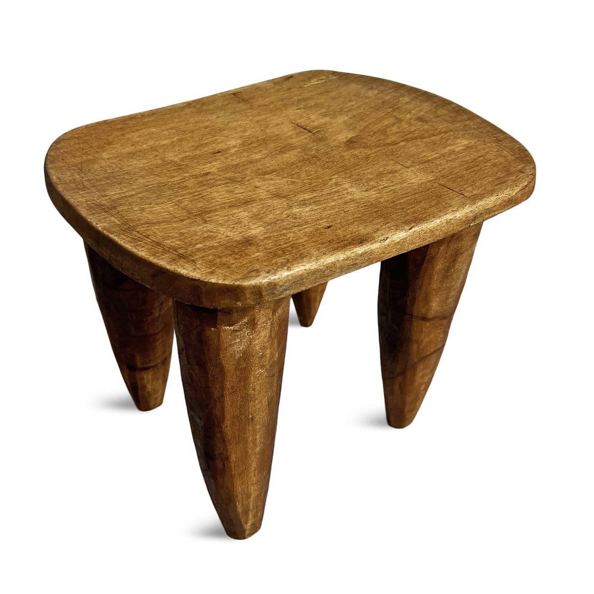 Vintage Small Nupe Stool - Thumbnail 4