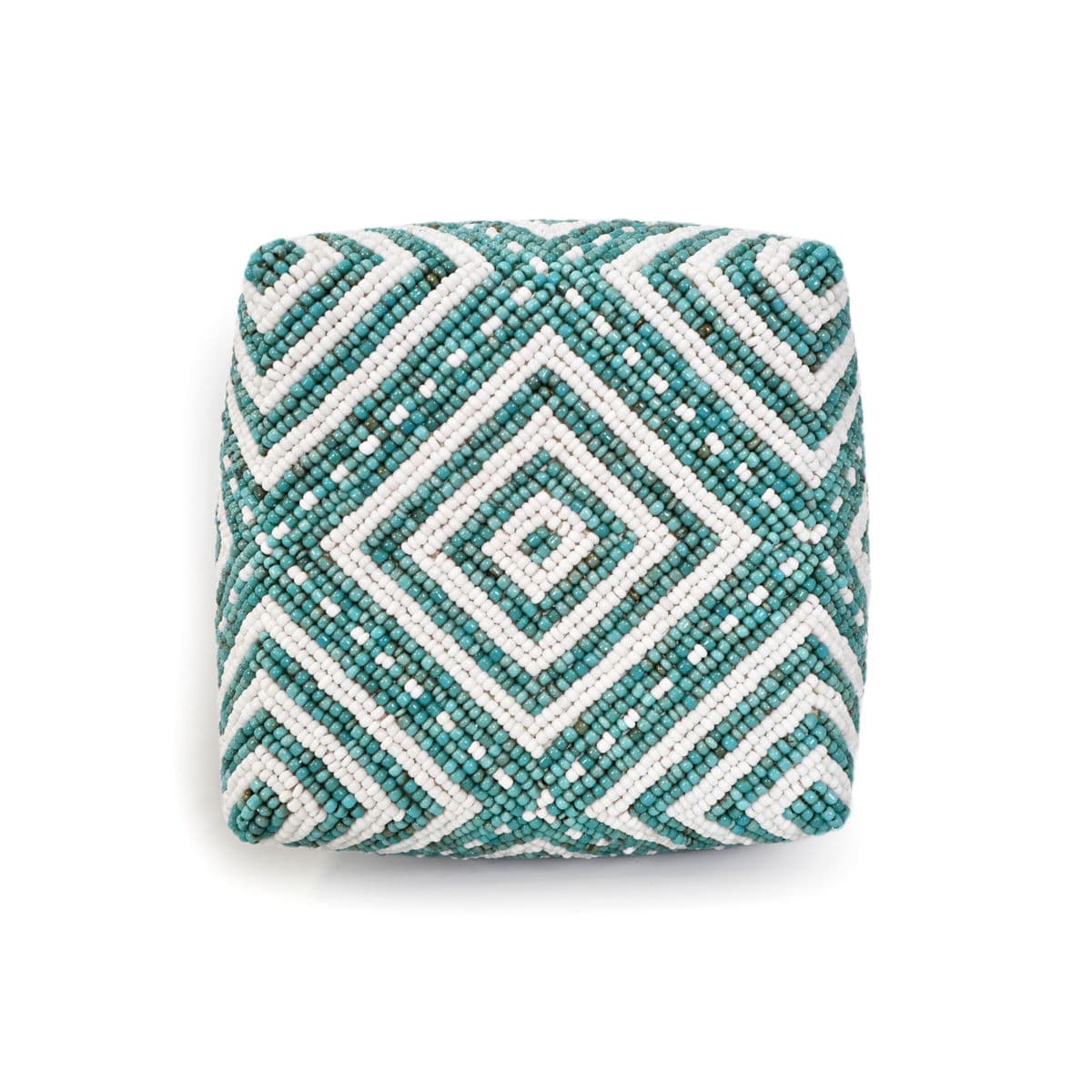 Beaded Bamboo Box Small - Thumbnail 4