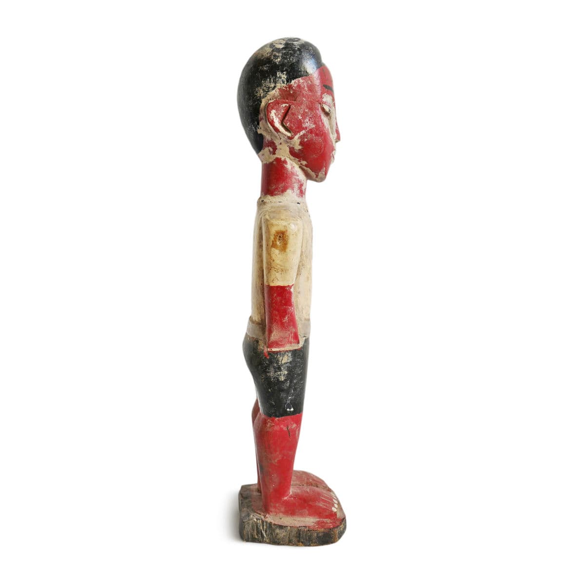 Antique Ivory Coast Male Figure - Thumbnail 4