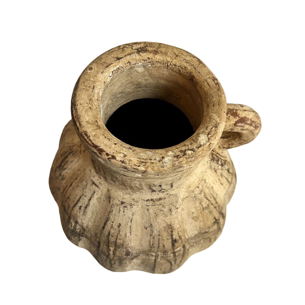 Antique Java Ceramic Container - Thumbnail 4