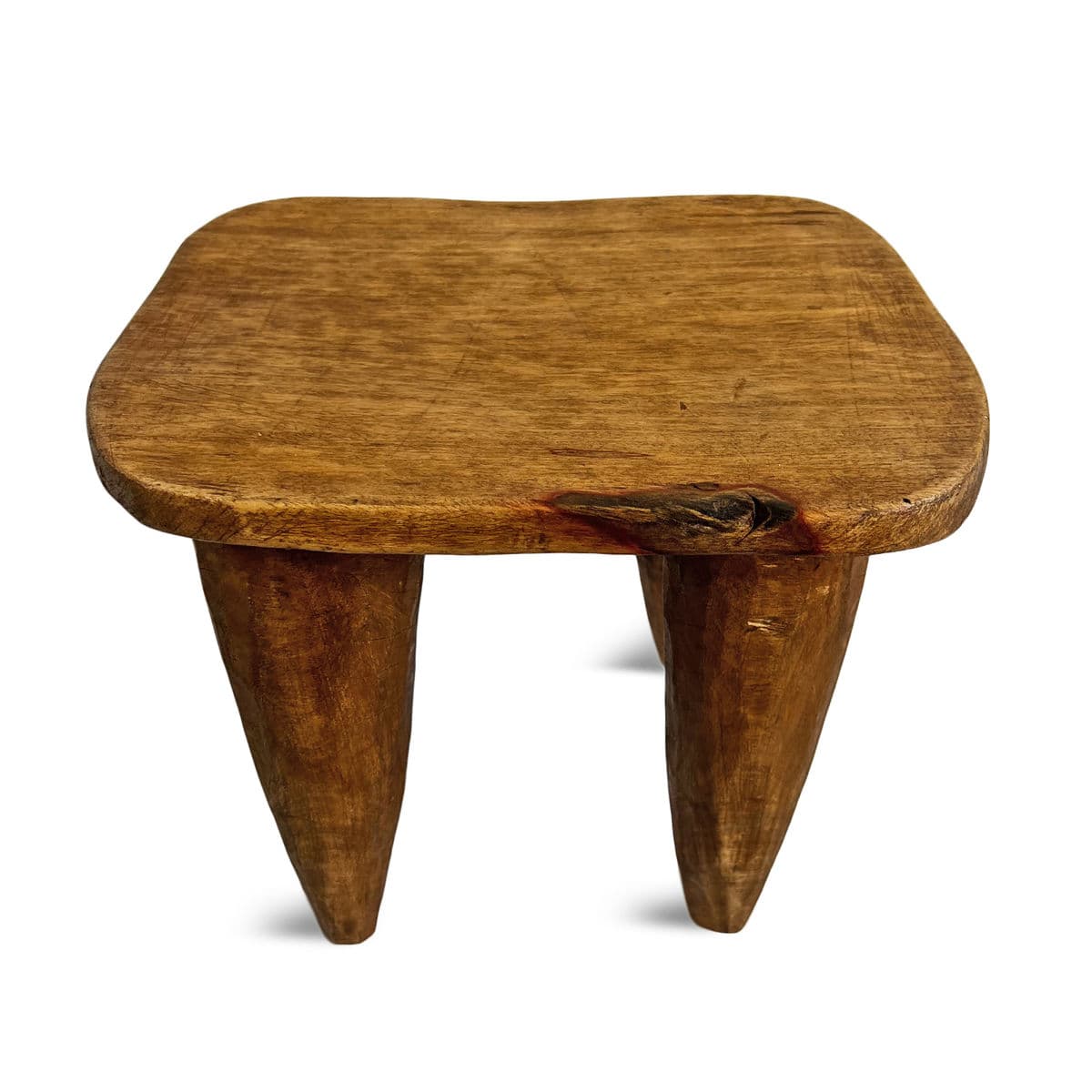 Vintage Small Nupe Stool - Thumbnail 4