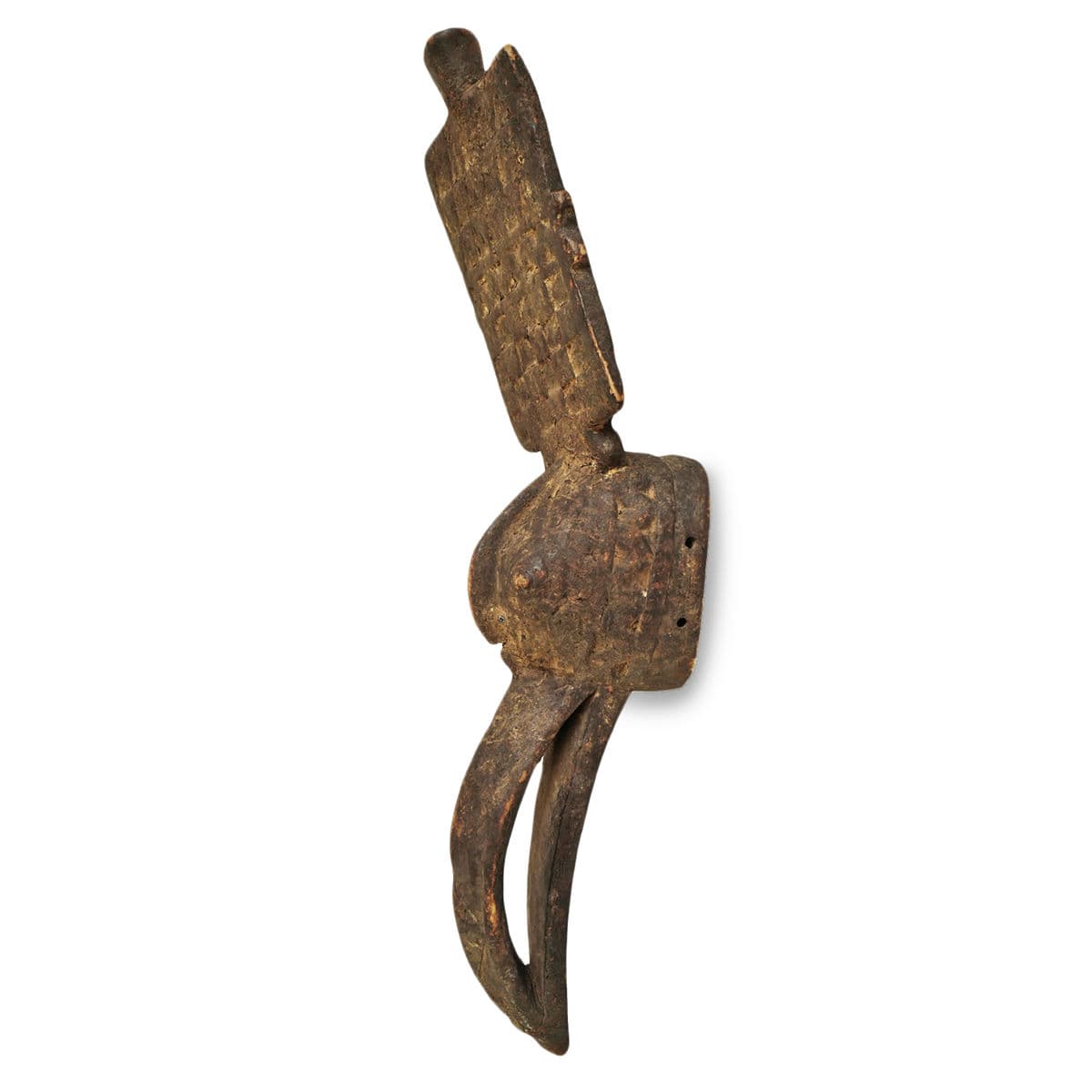 Vintage Burkina Faso Bird Mask - Thumbnail 4
