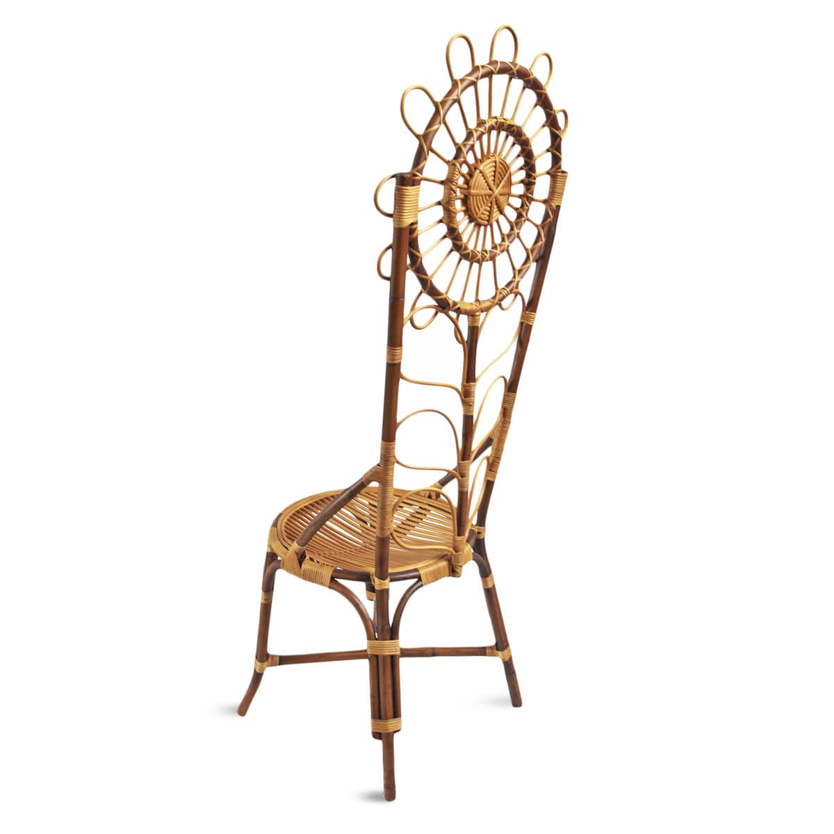 Tall Bamboo Sunflower Chair - Thumbnail 4