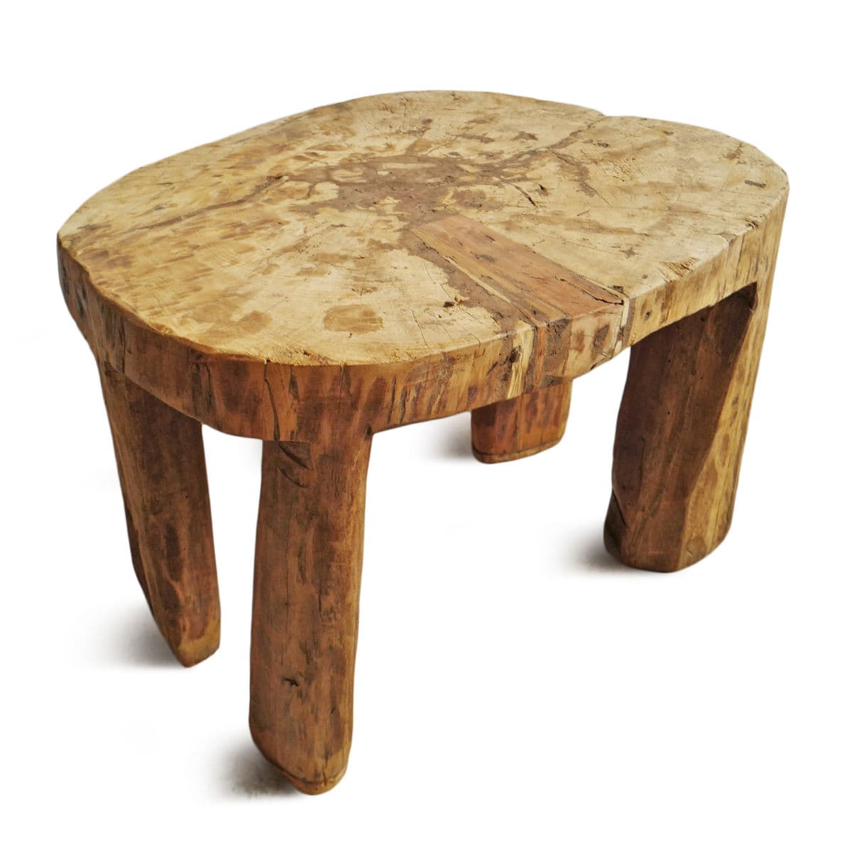 Rustic Naga Five Leg Wood Table - Thumbnail 4