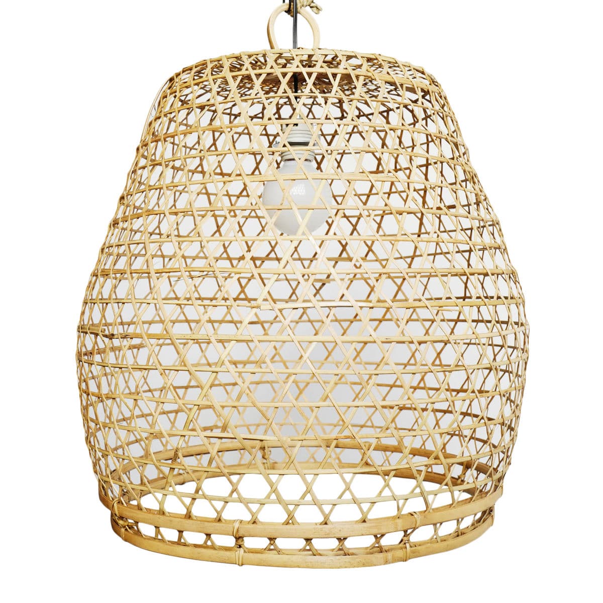 Flat Top Fish Basket Lantern Large - Thumbnail 4
