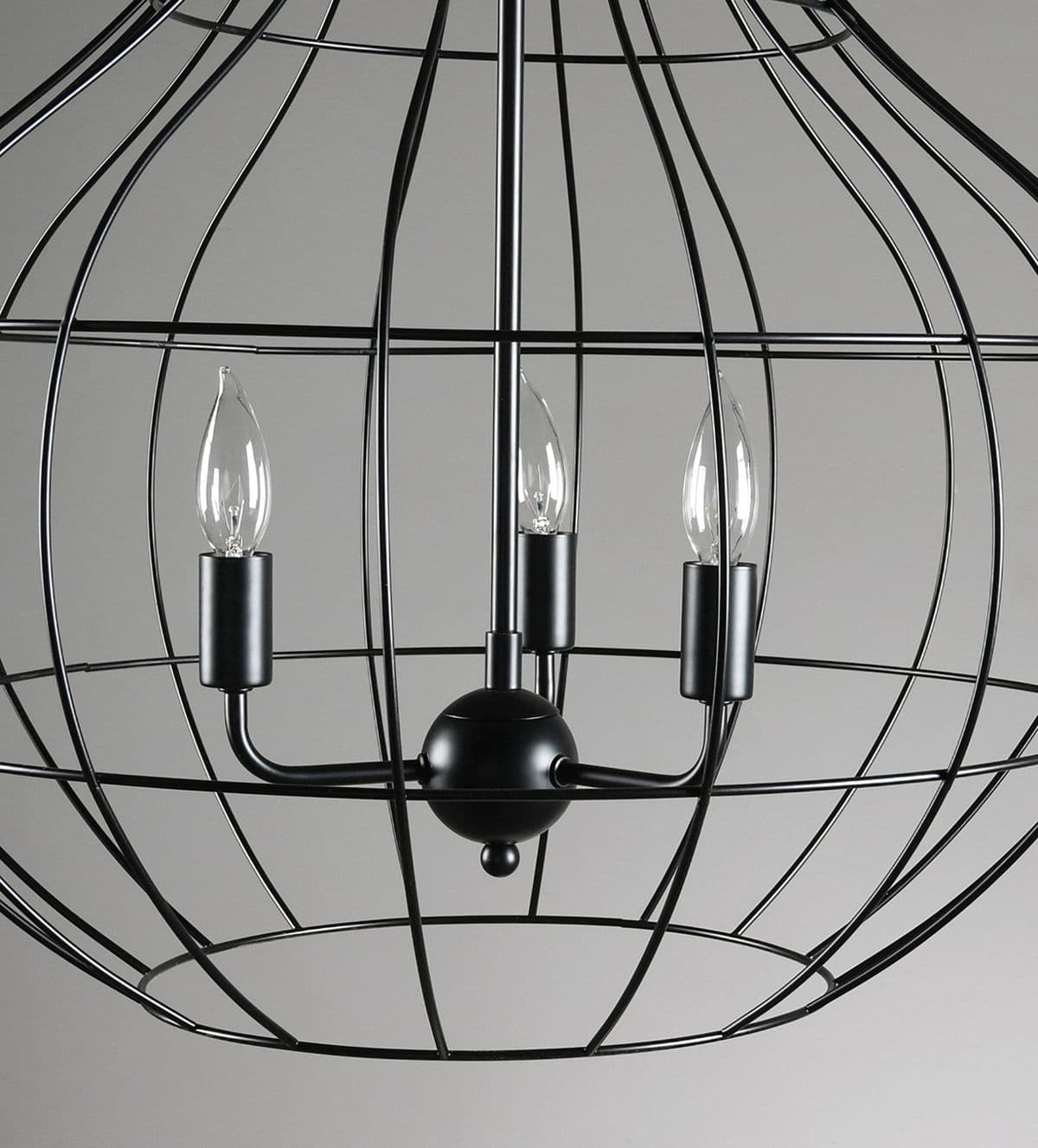 Iron Basket Drop Pendant - Thumbnail 4