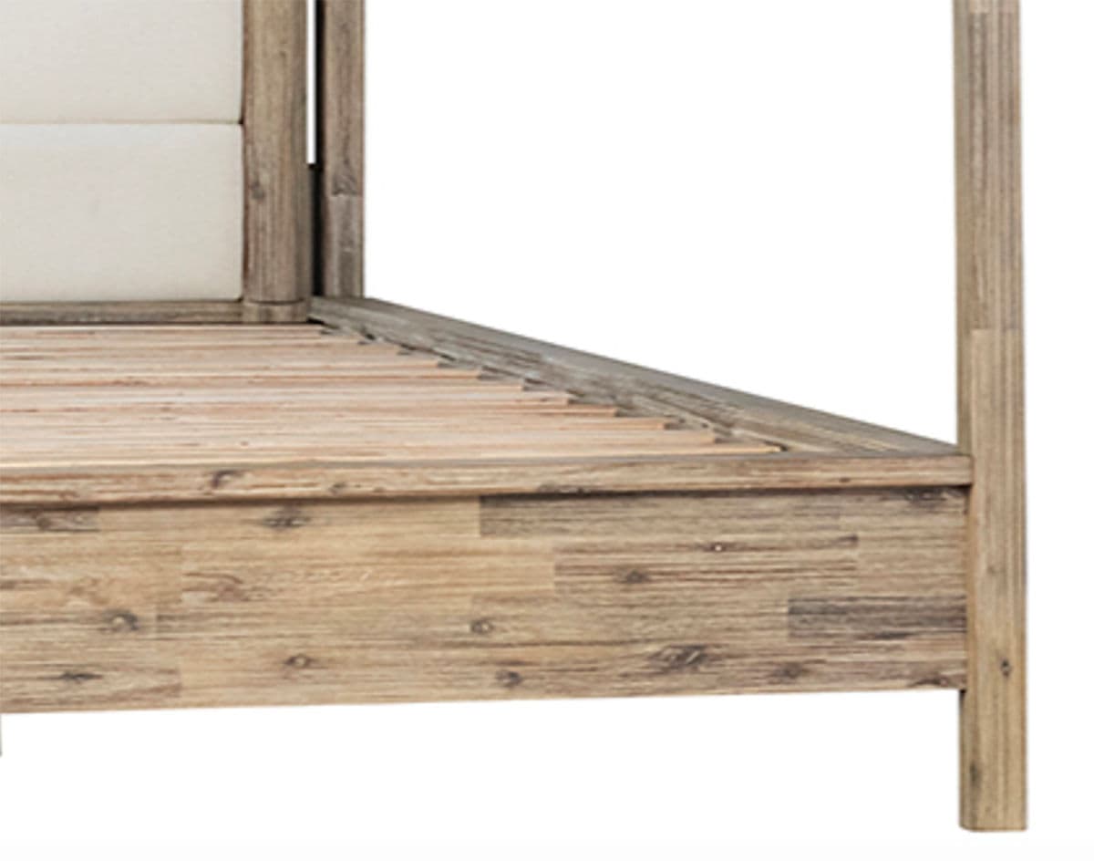 Natural Acacia Canopy King Bed - Thumbnail 4