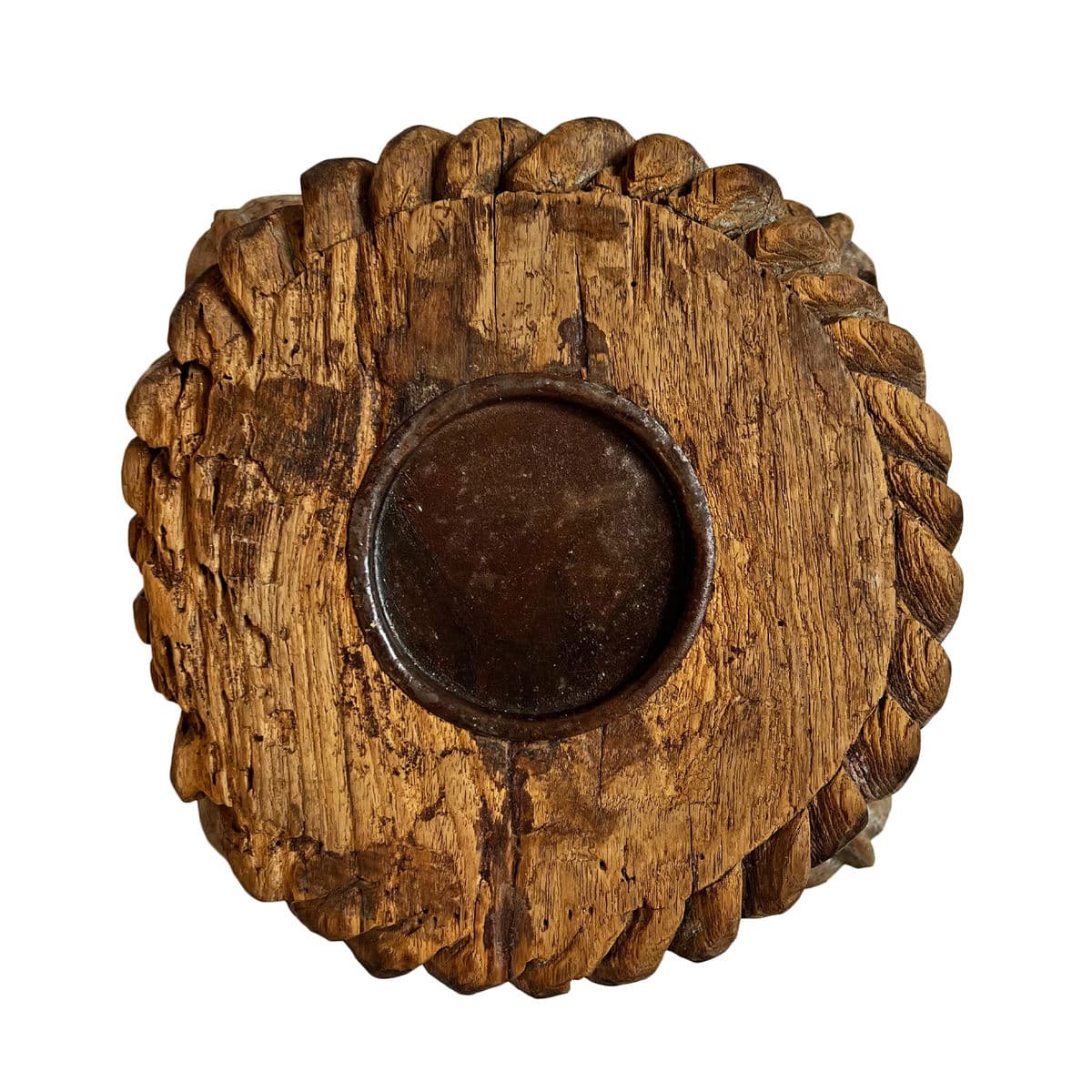 Antique Corinthian Candle Stand - Thumbnail 4