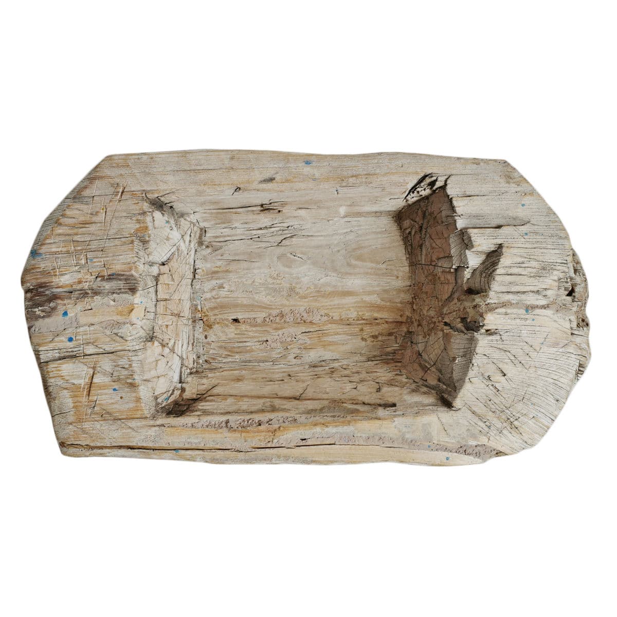 Old India Narrow Wood Trough - Thumbnail 5