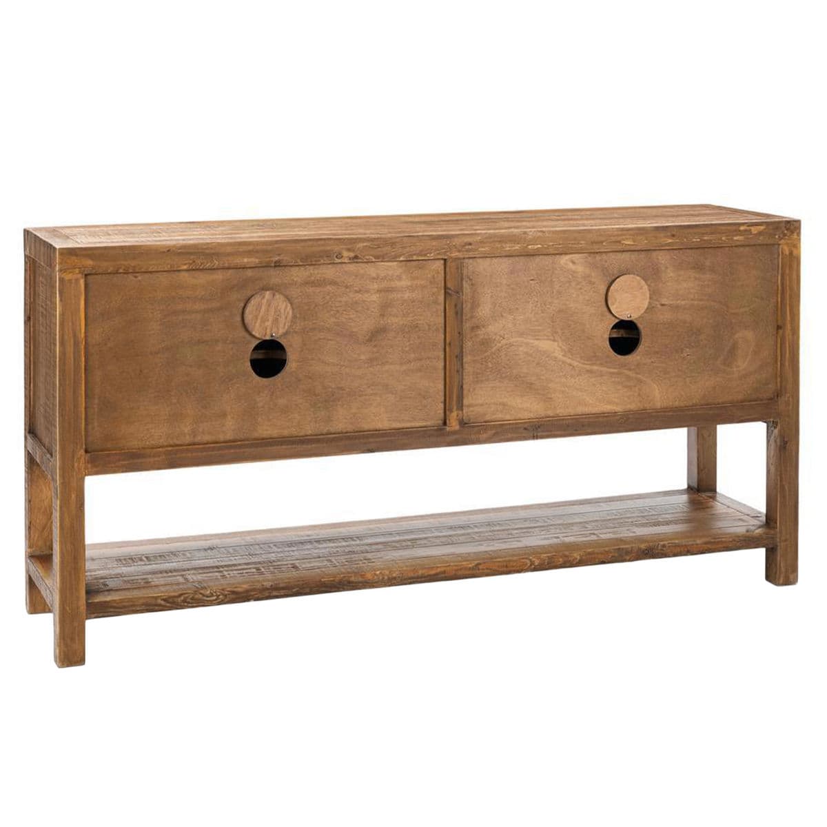 Batik Dot Wood Sideboard w/Shelf - Thumbnail 5