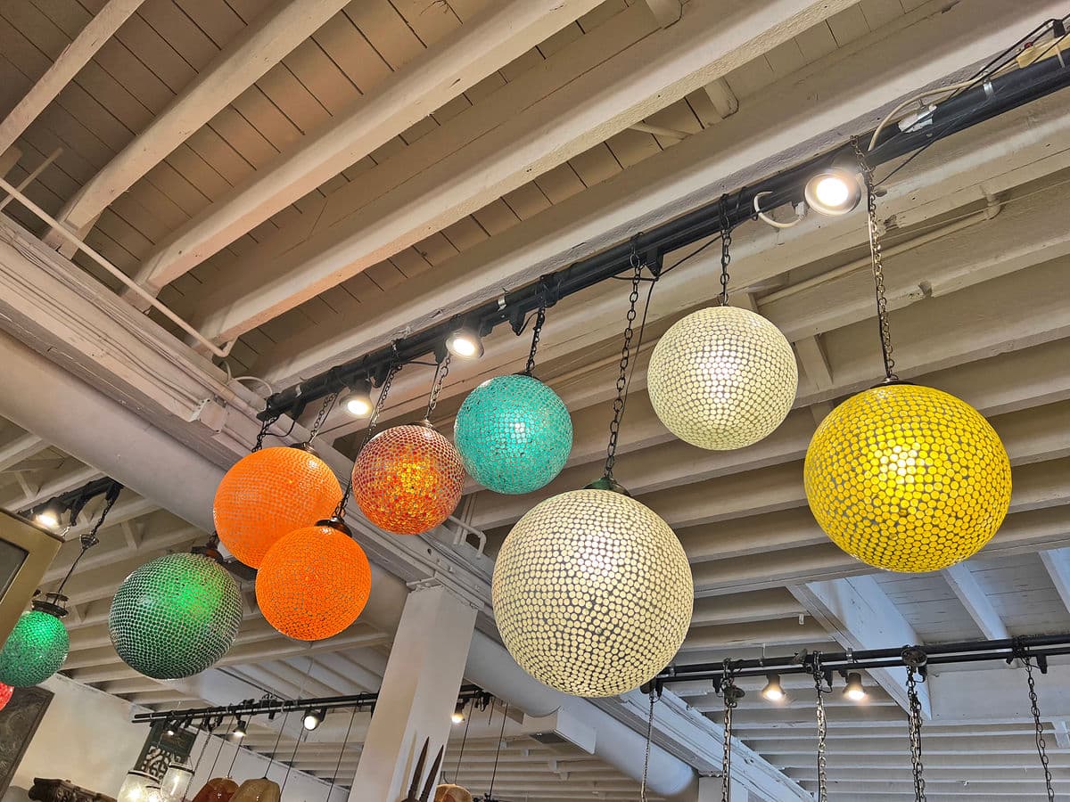 Mai Tai Mosaic Globe Pendant Small - Thumbnail 5