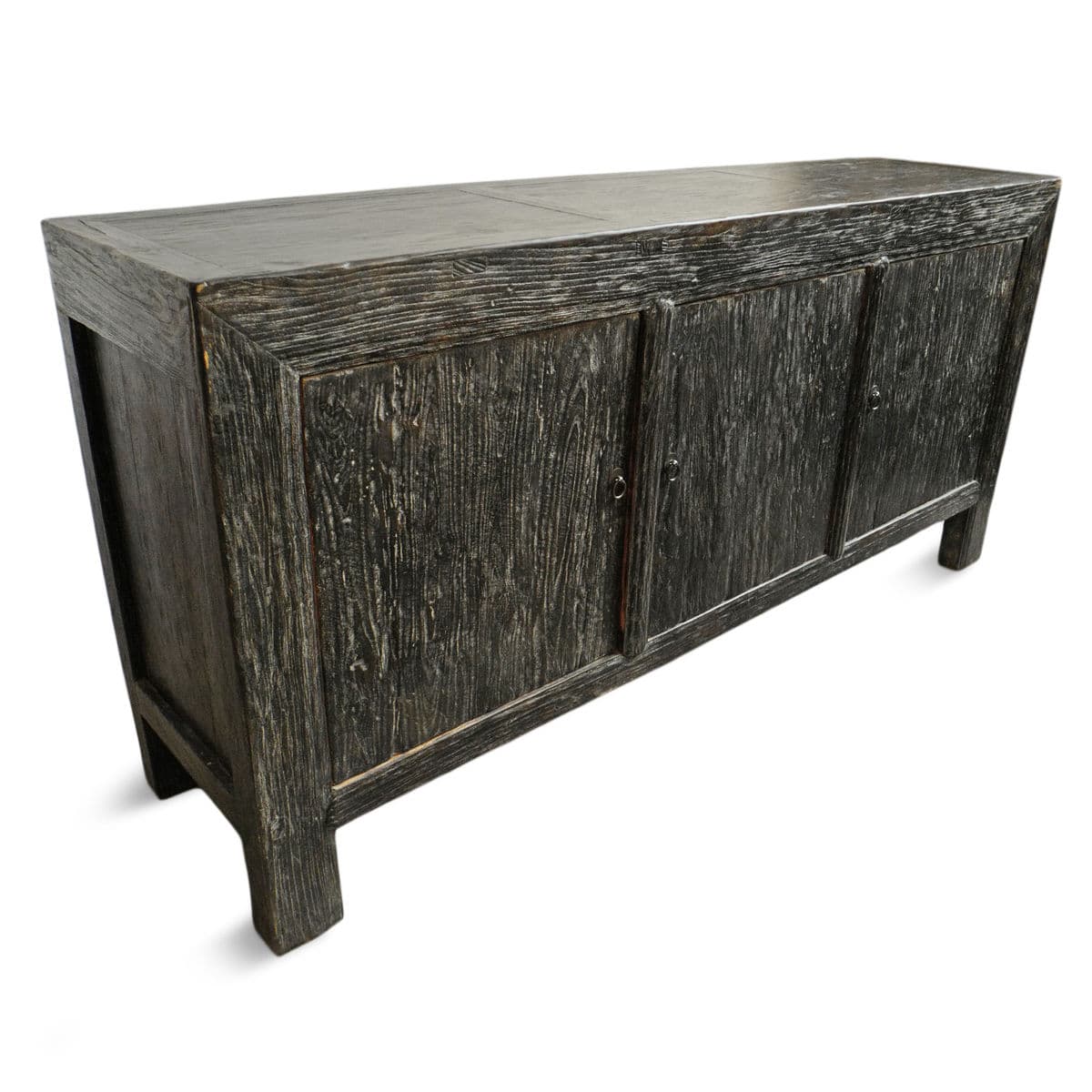 Rustic Modern Blackened Sideboard - Thumbnail 5