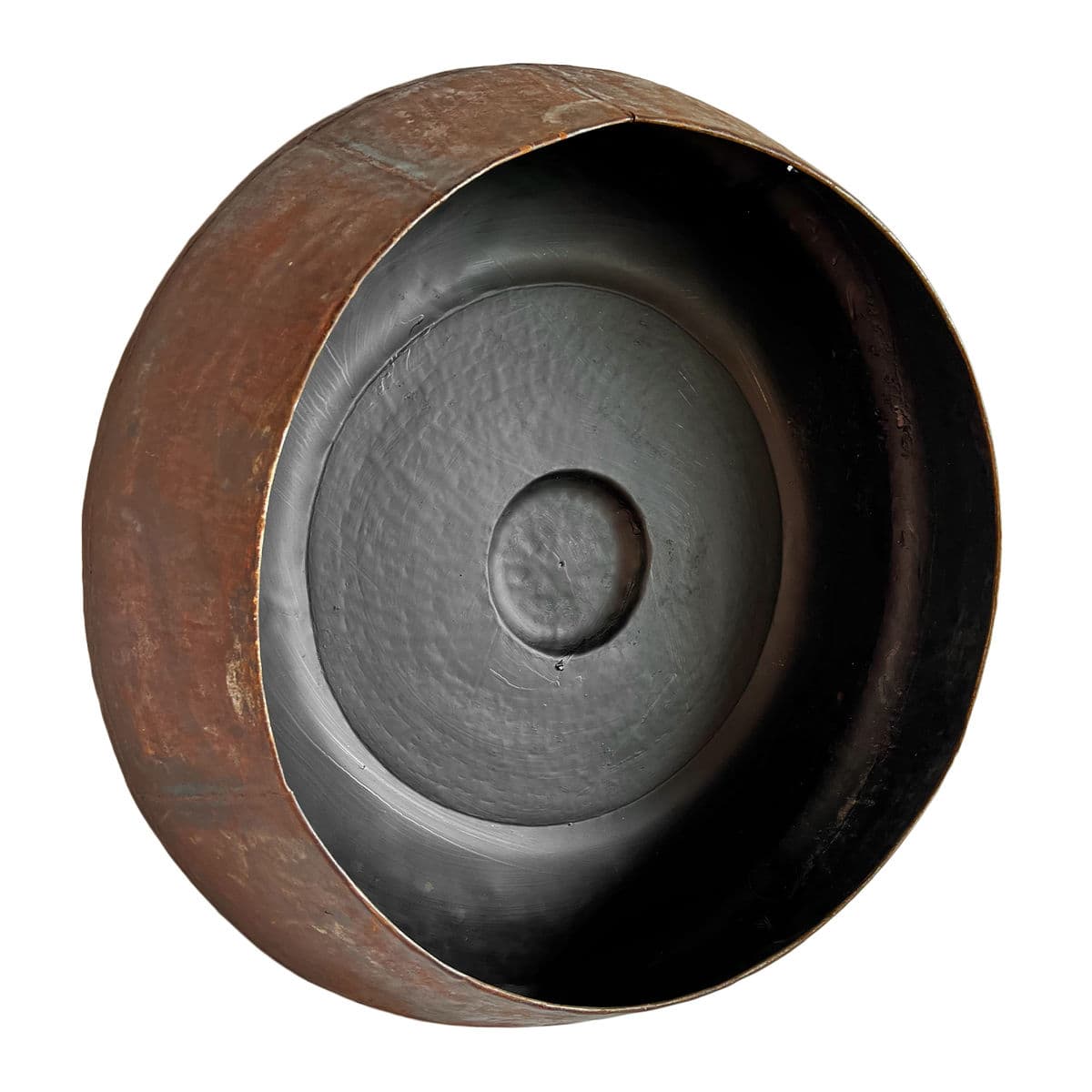 Large Vintage Iron Gong - Thumbnail 5