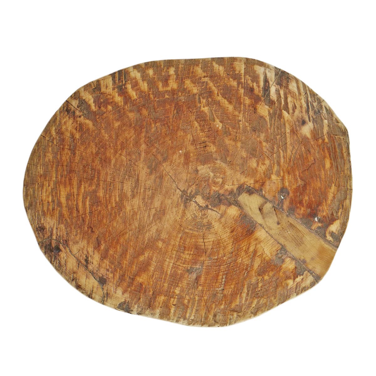 Rustic Naga Four Leg Wood Table - Thumbnail 5