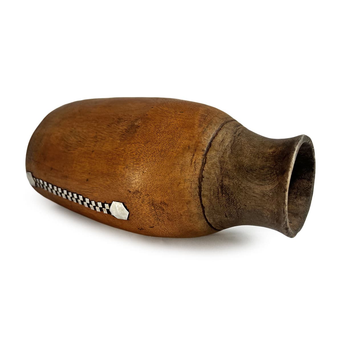 Vintage Tutsi Wood Pot - Thumbnail 5