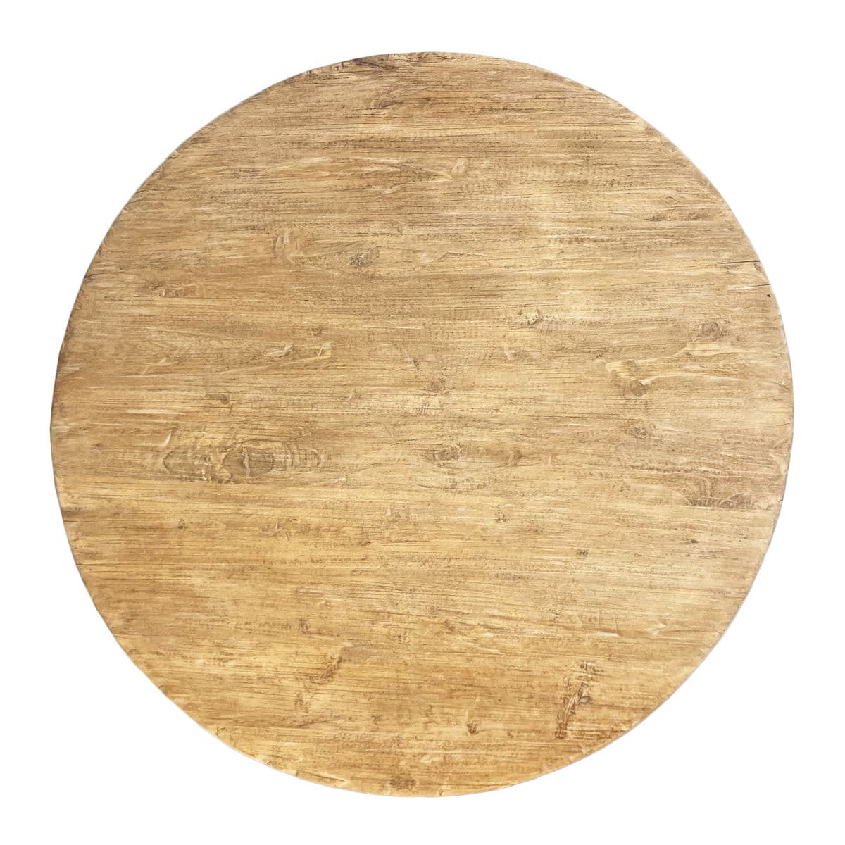 Old Elm Round Coffee Table - Thumbnail 5