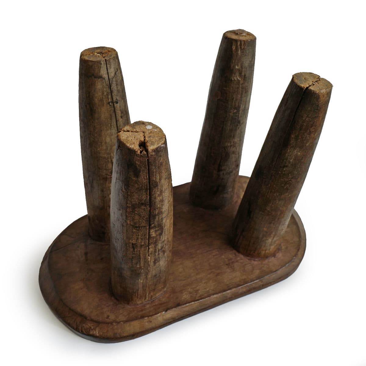 Vintage Nupe Stool Nigeria - Thumbnail 5