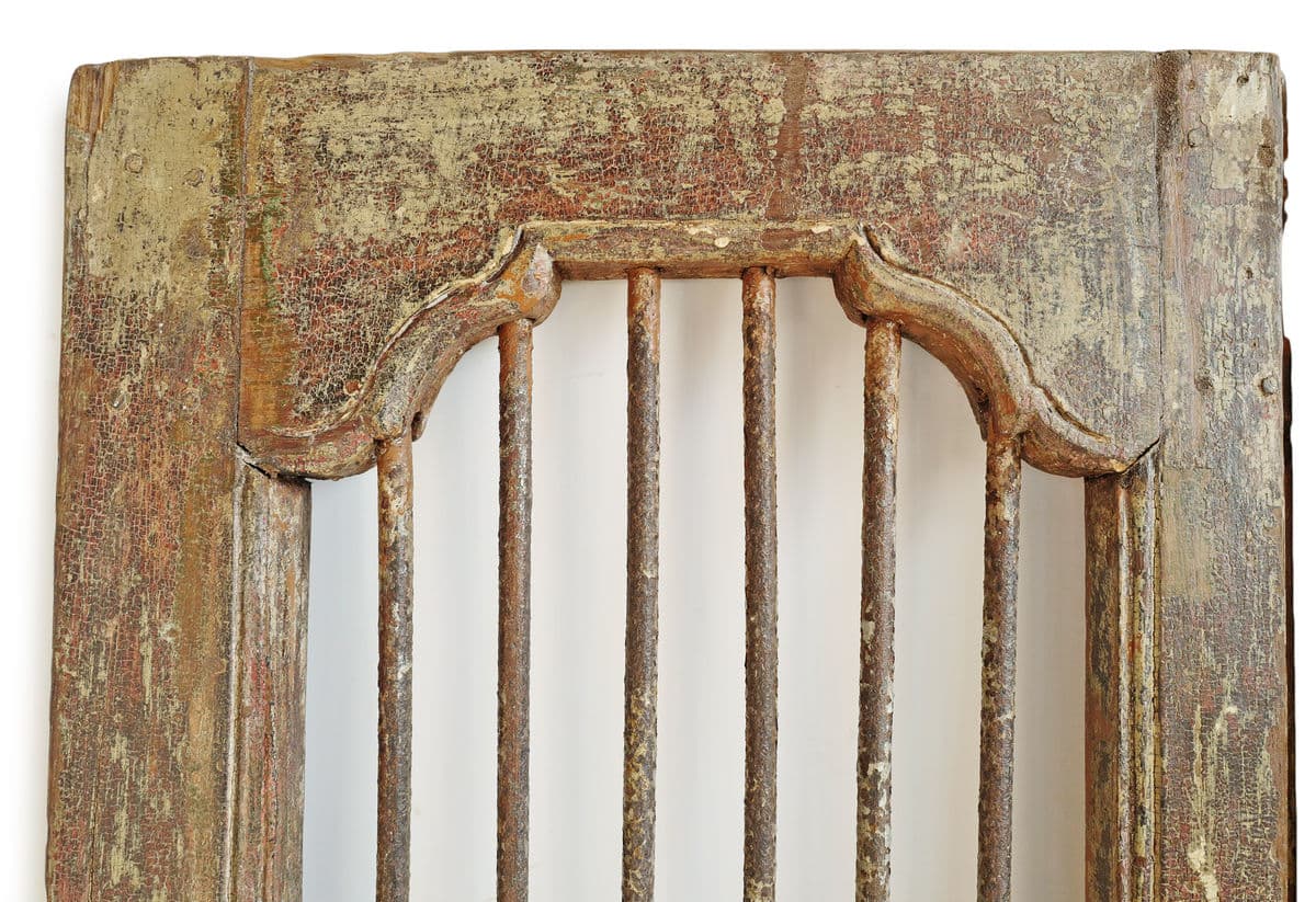 Vintage Jali Iron & Wood Gates - Thumbnail 5
