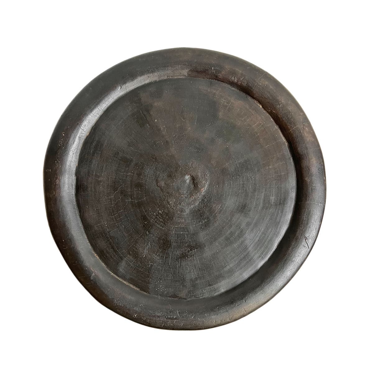 Bamileke Tall Side Table Stool - Thumbnail 5